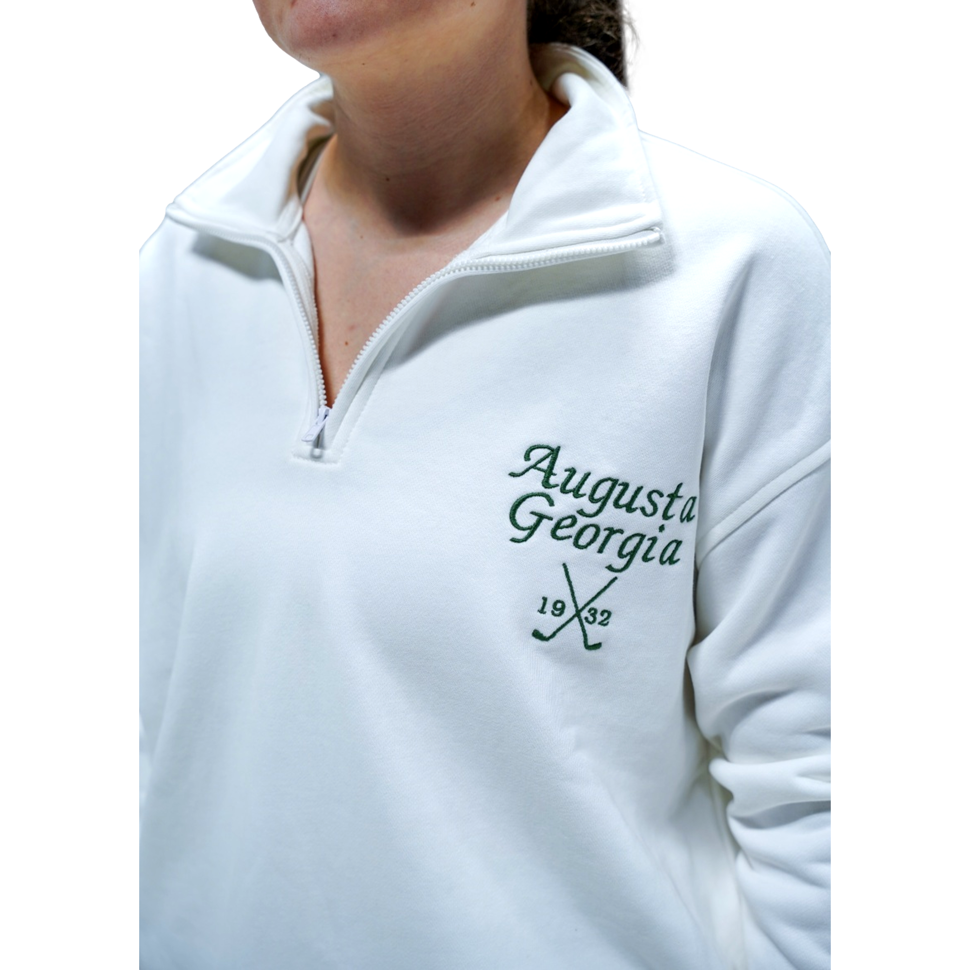 The Augusta Quarter Zip Pullover