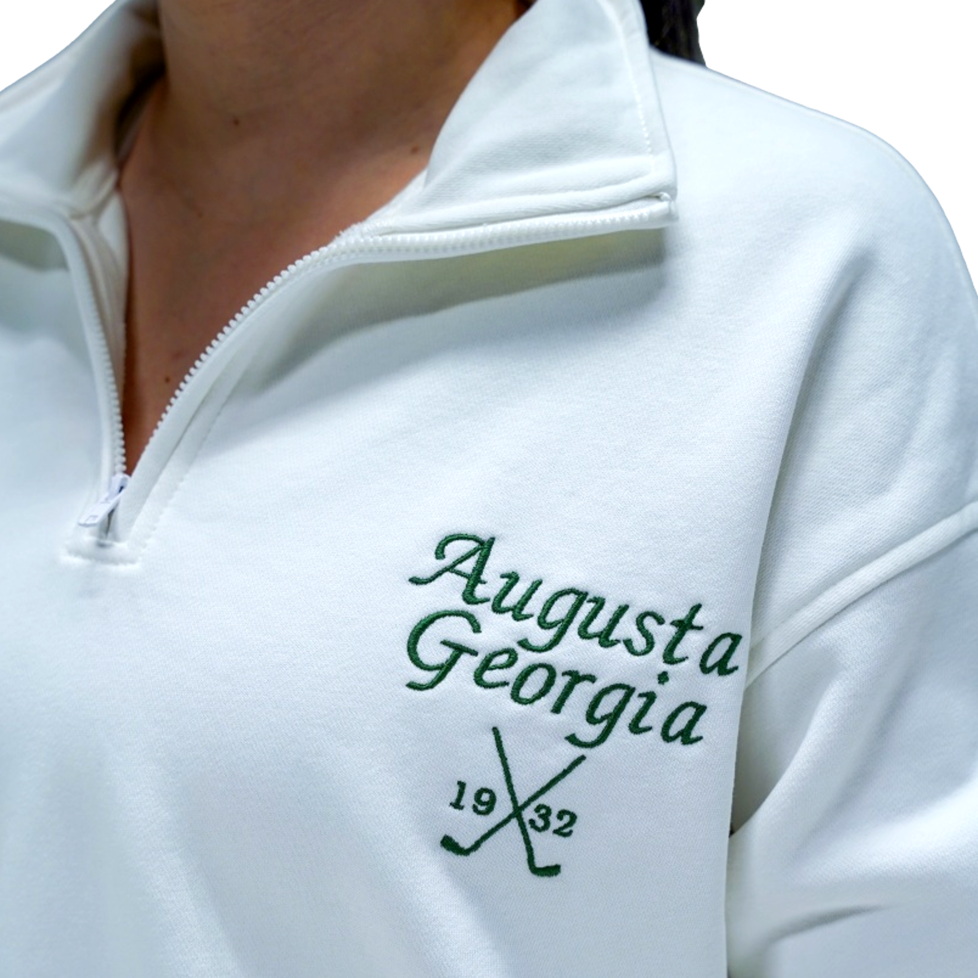 The Augusta Quarter Zip Pullover