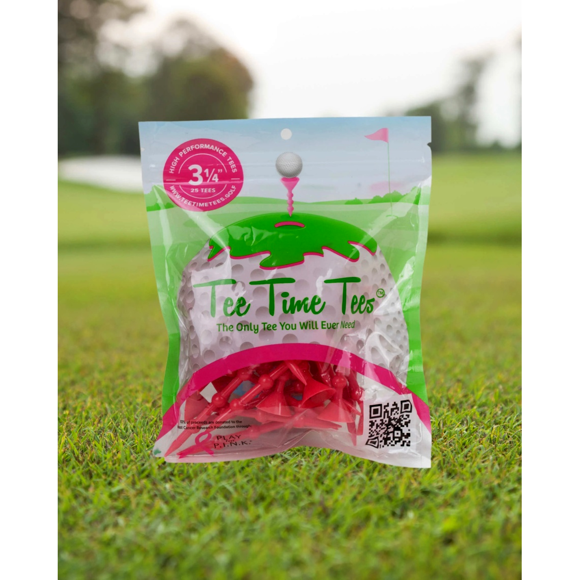 Bubble Style Golf Tee - Pink