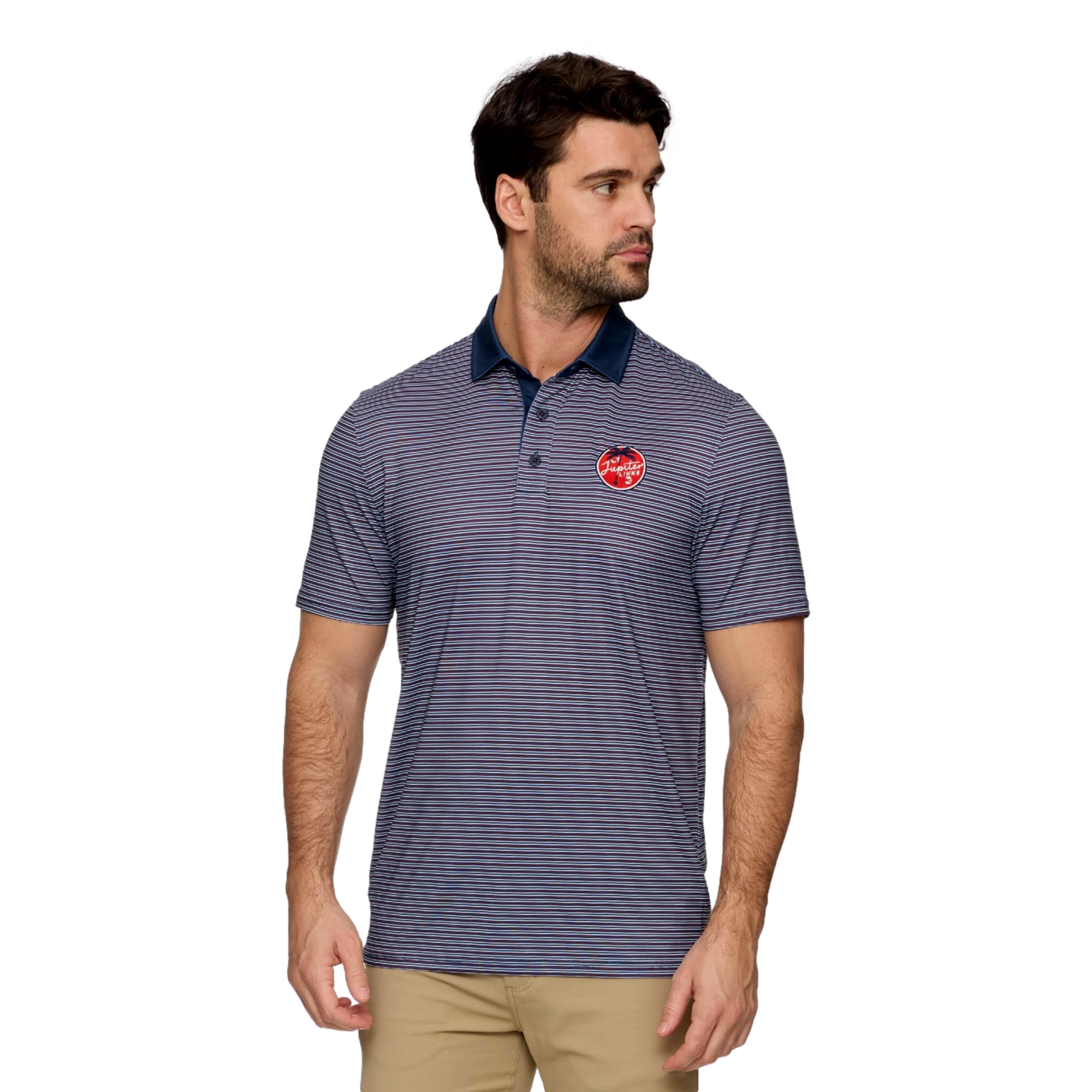 Jupiter Links GC MVP Kiawah Men's Short Sleeve Golf Polo Shirt