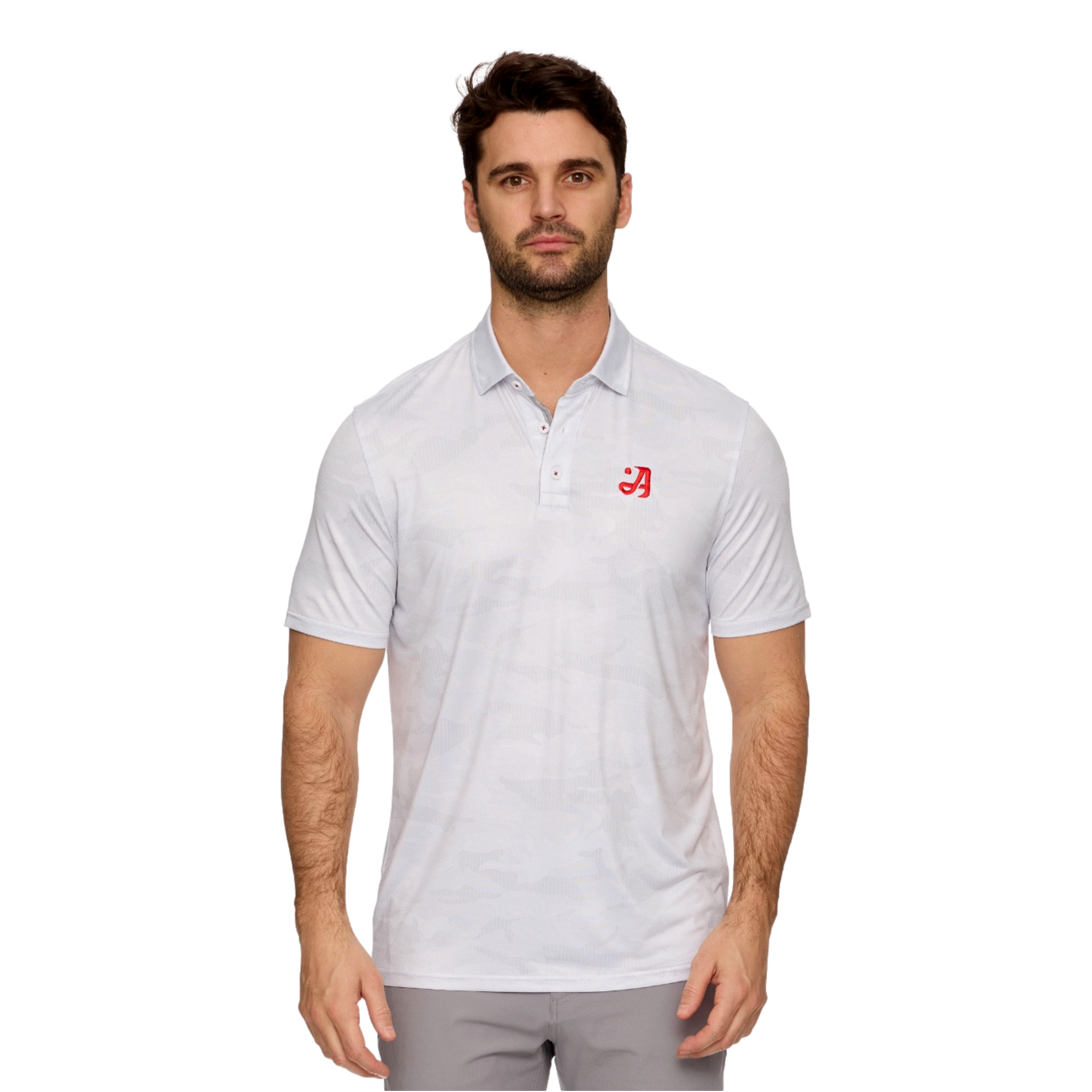 Atlanta Drive GC Destin Camo Men's Short Sleeve Golf Polo Shirt