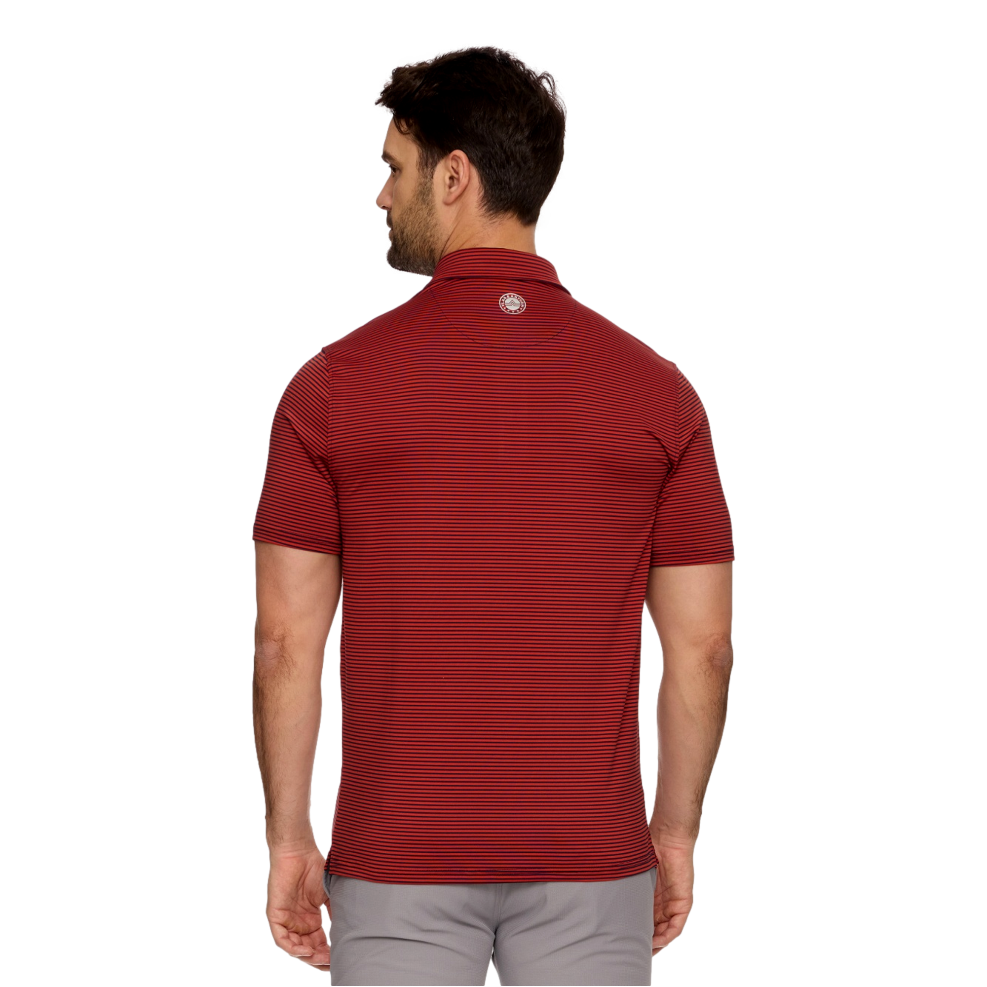 Jupiter Links GC Naples Stripe Polo Shirt