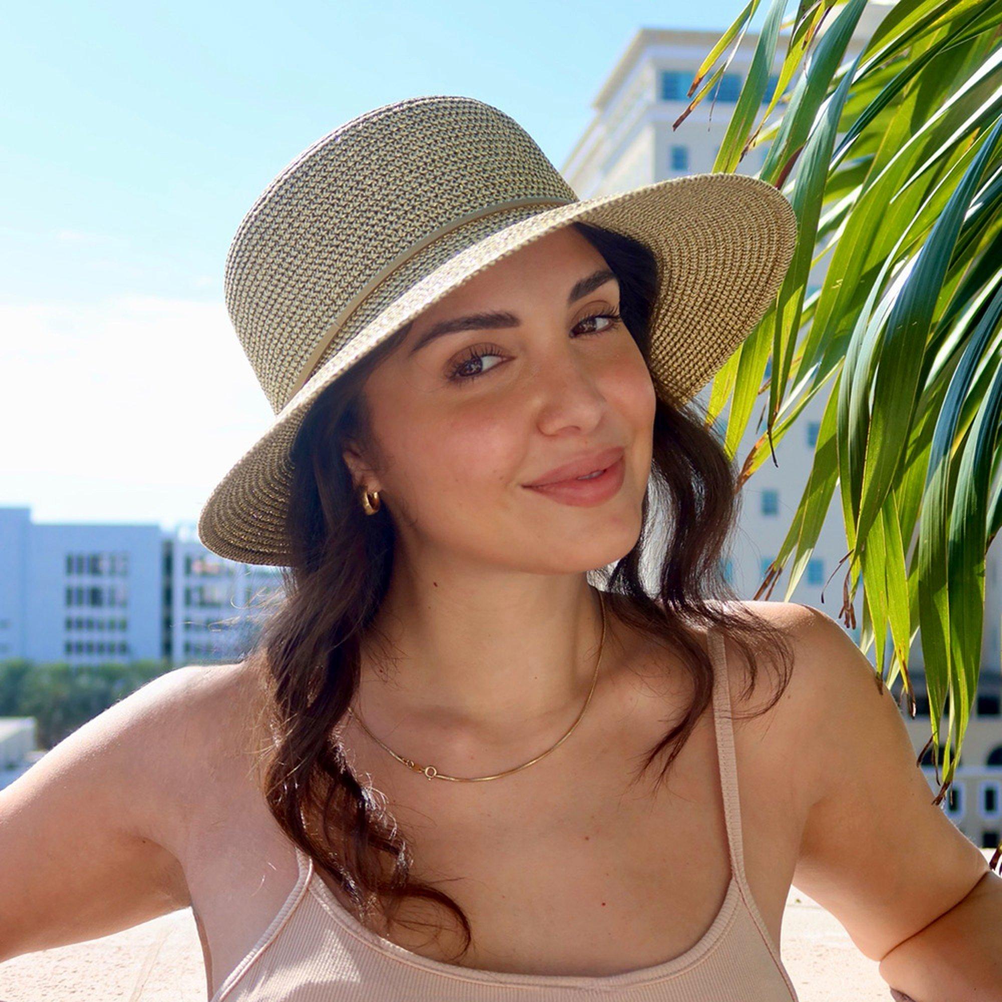 Women's Genesis Gold Shimmer Hat