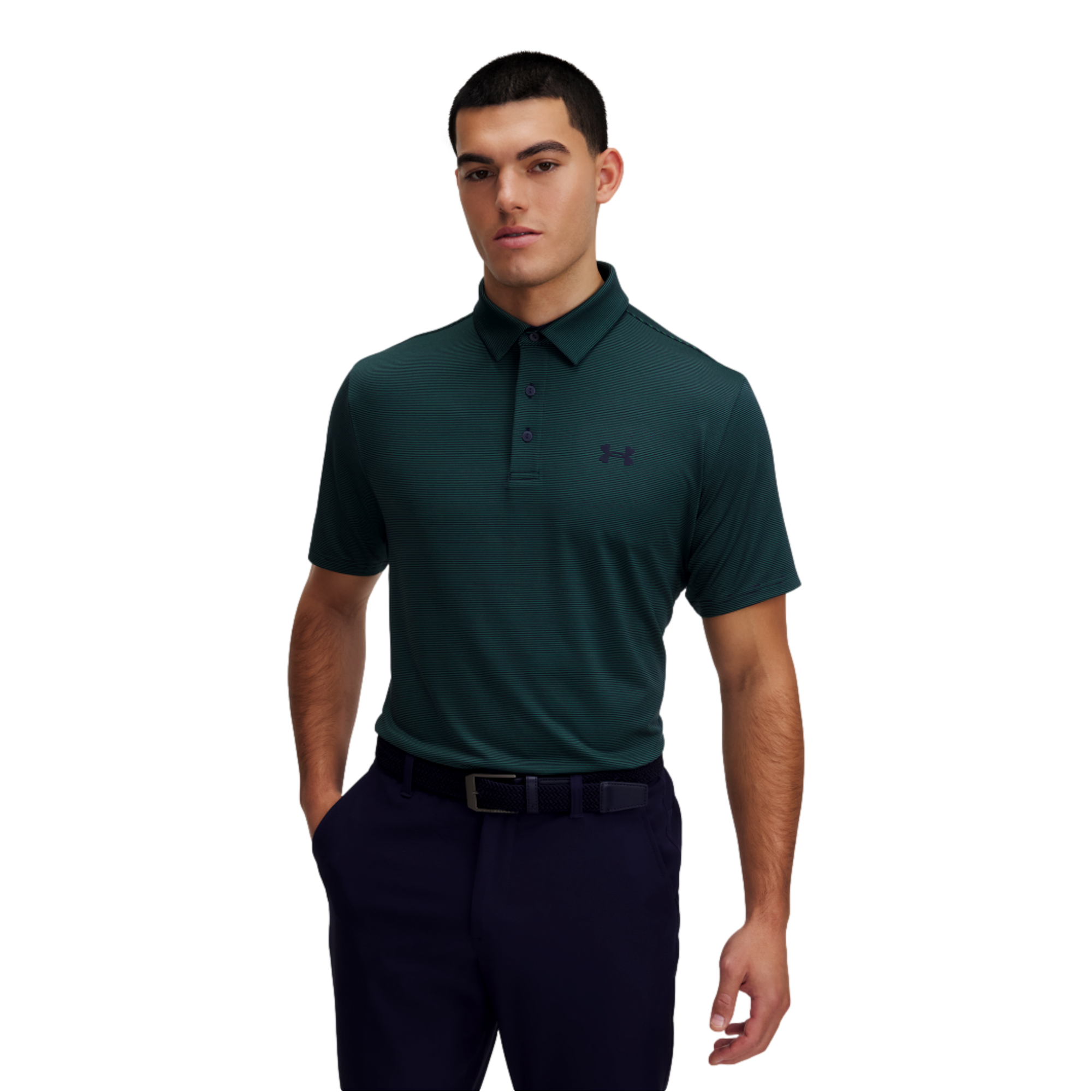 UA Playoff 3.0 Stripe Polo Shirt