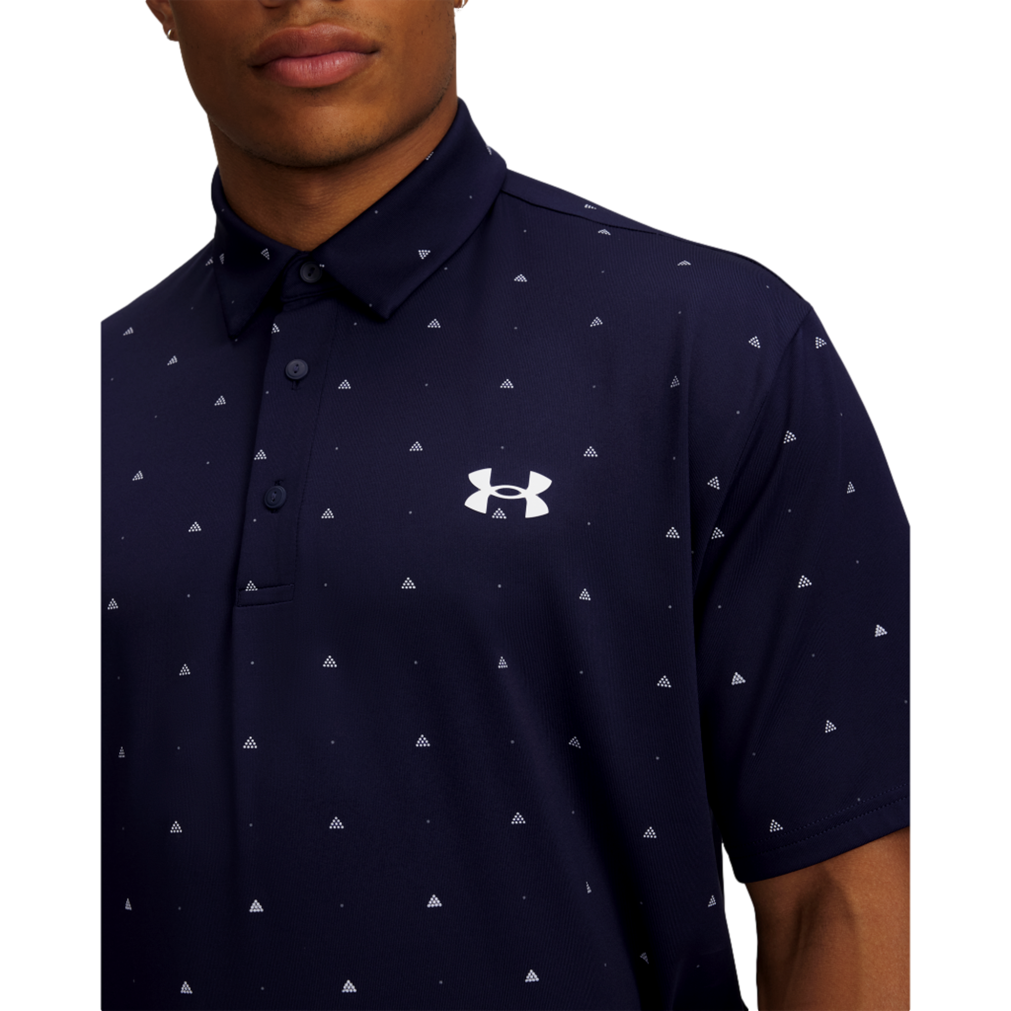 UA Playoff Printed Men's Short Sleeve Golf Polo Shirt