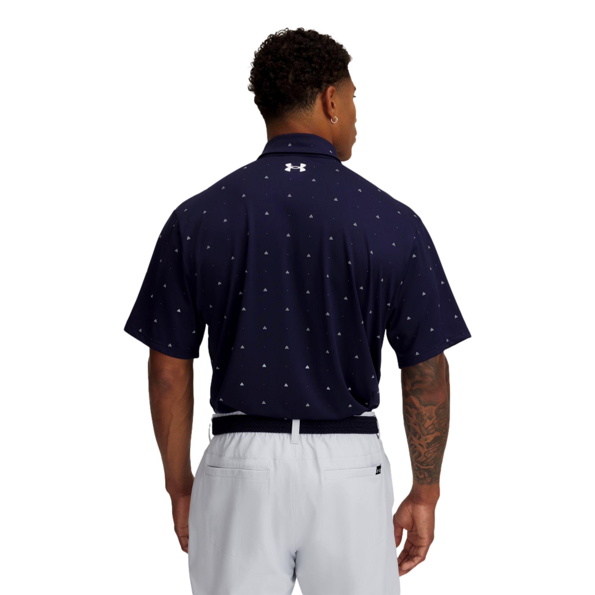 UA Playoff Printed Men's Short Sleeve Golf Polo Shirt
