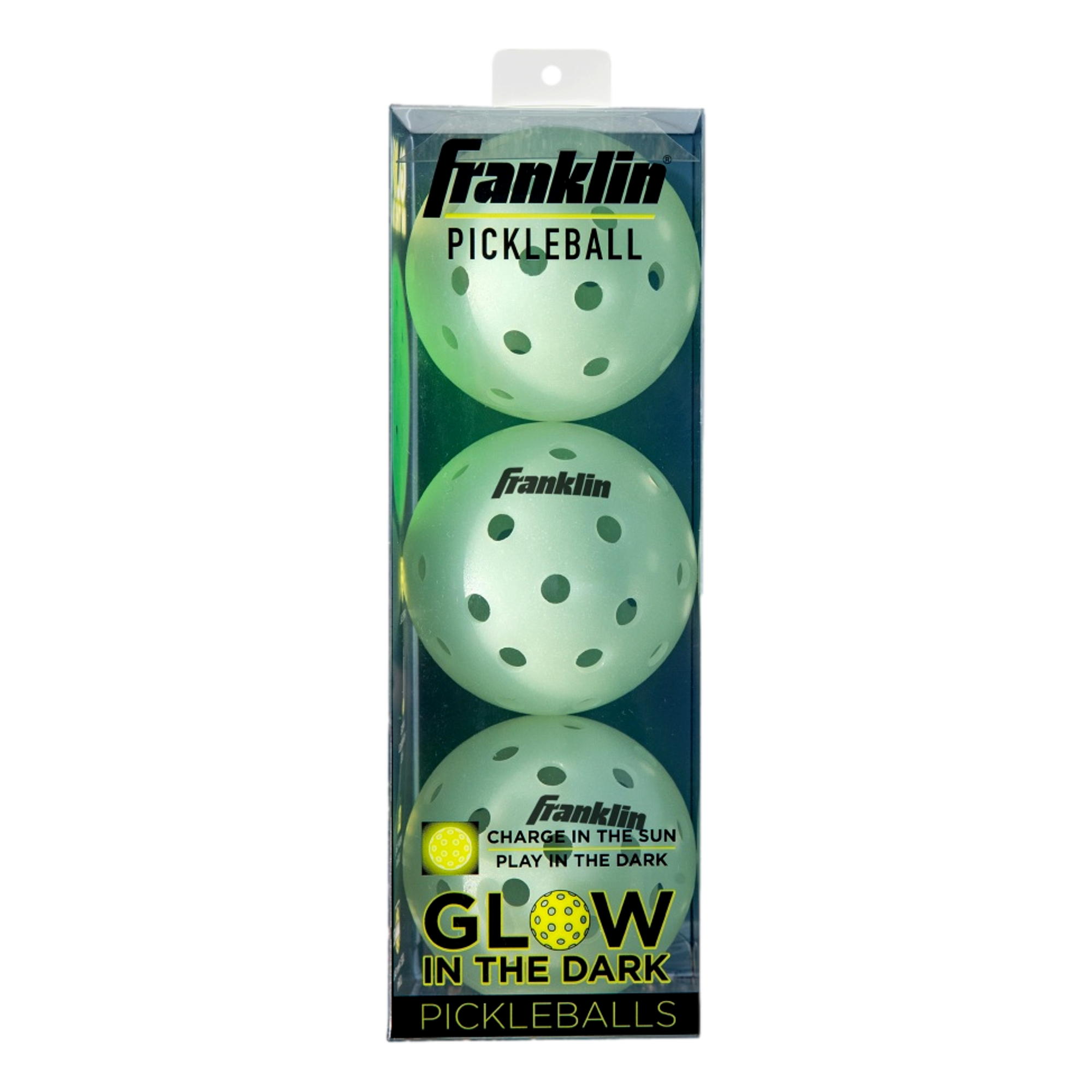 Glow-in-the-dark Pickleballs