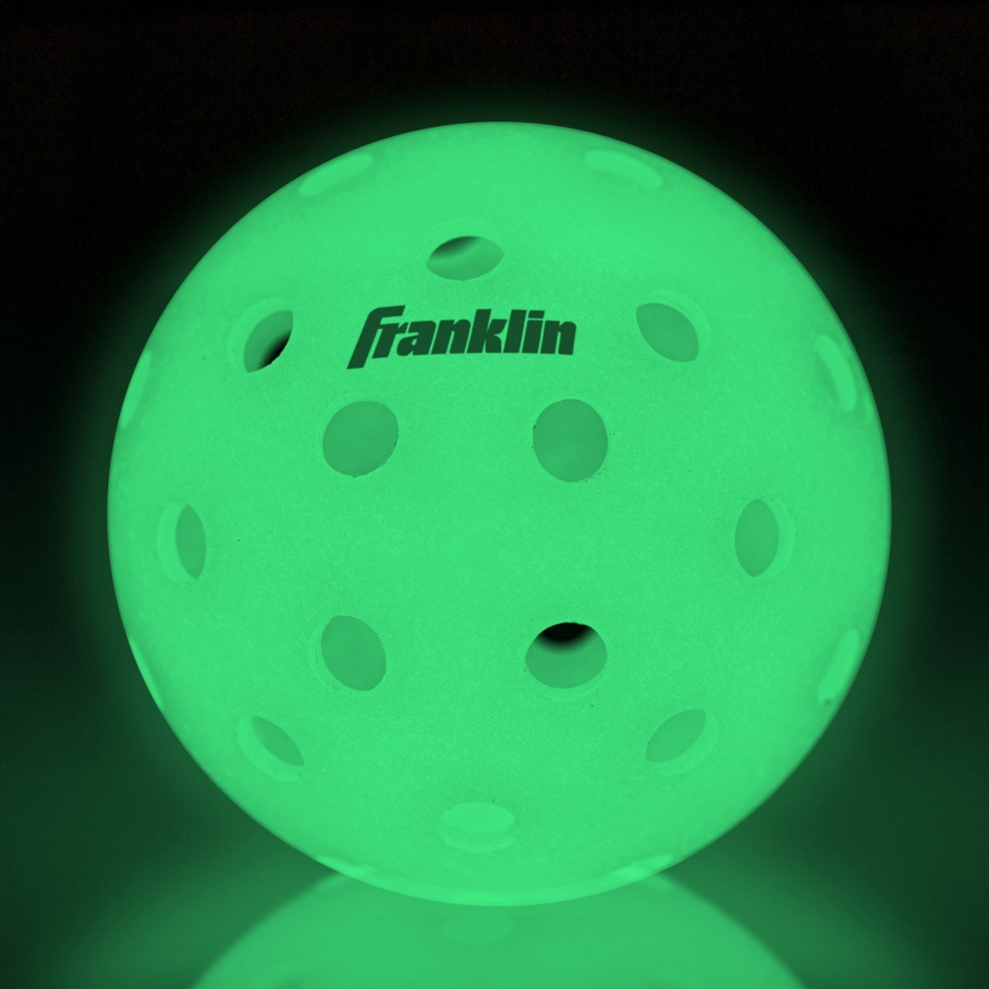 Glow-in-the-dark Pickleballs