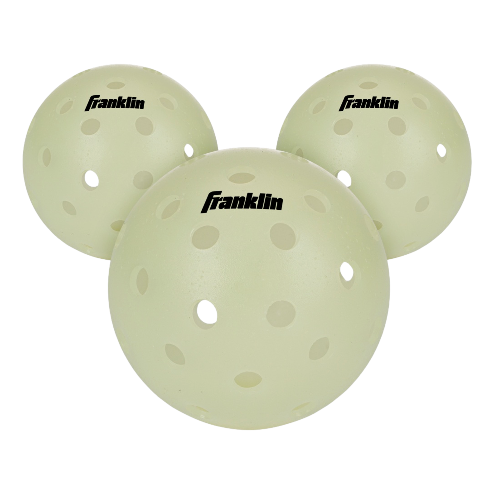 Glow-in-the-dark Pickleballs