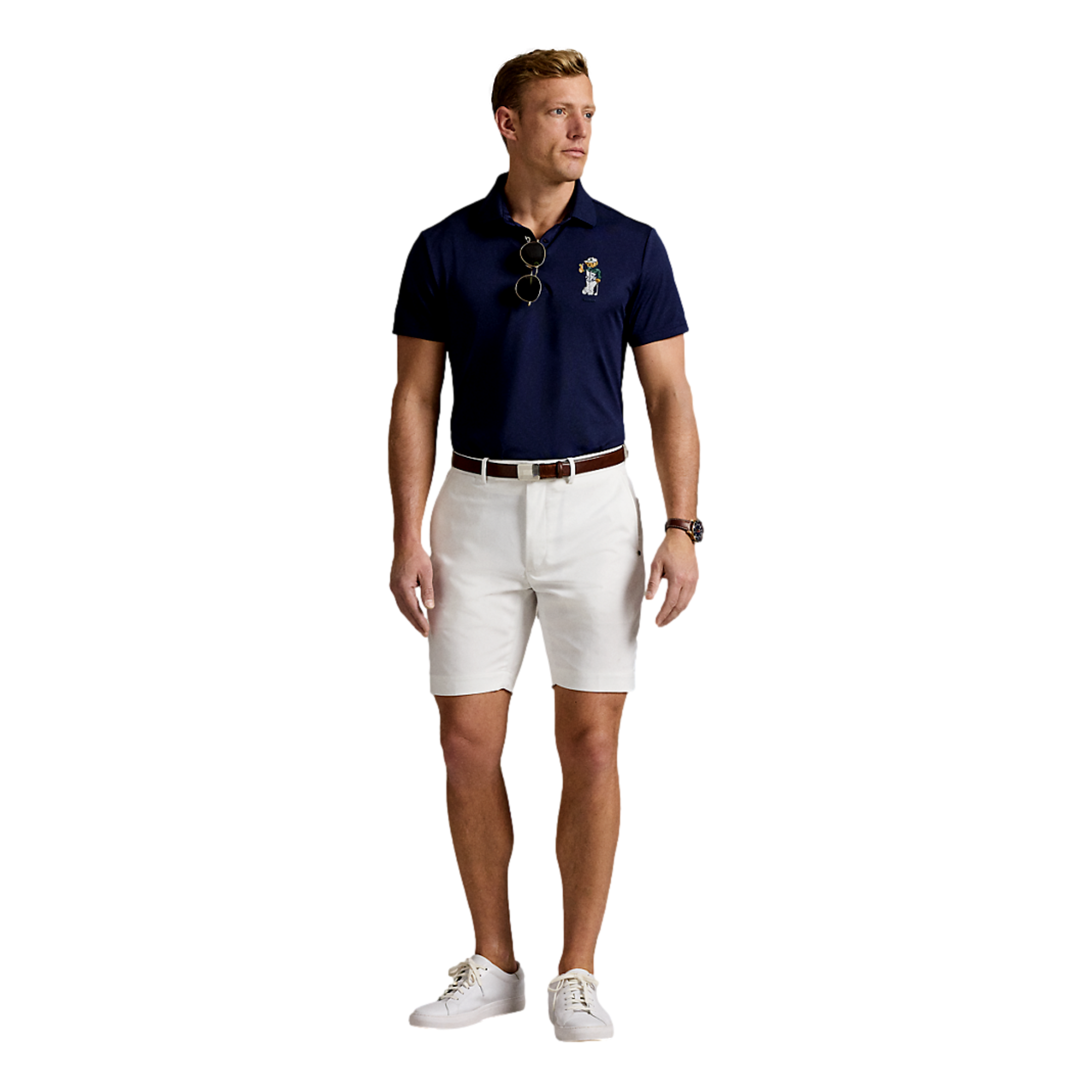 RLX Bear Men's Short Sleeve Golf Polo Shirt