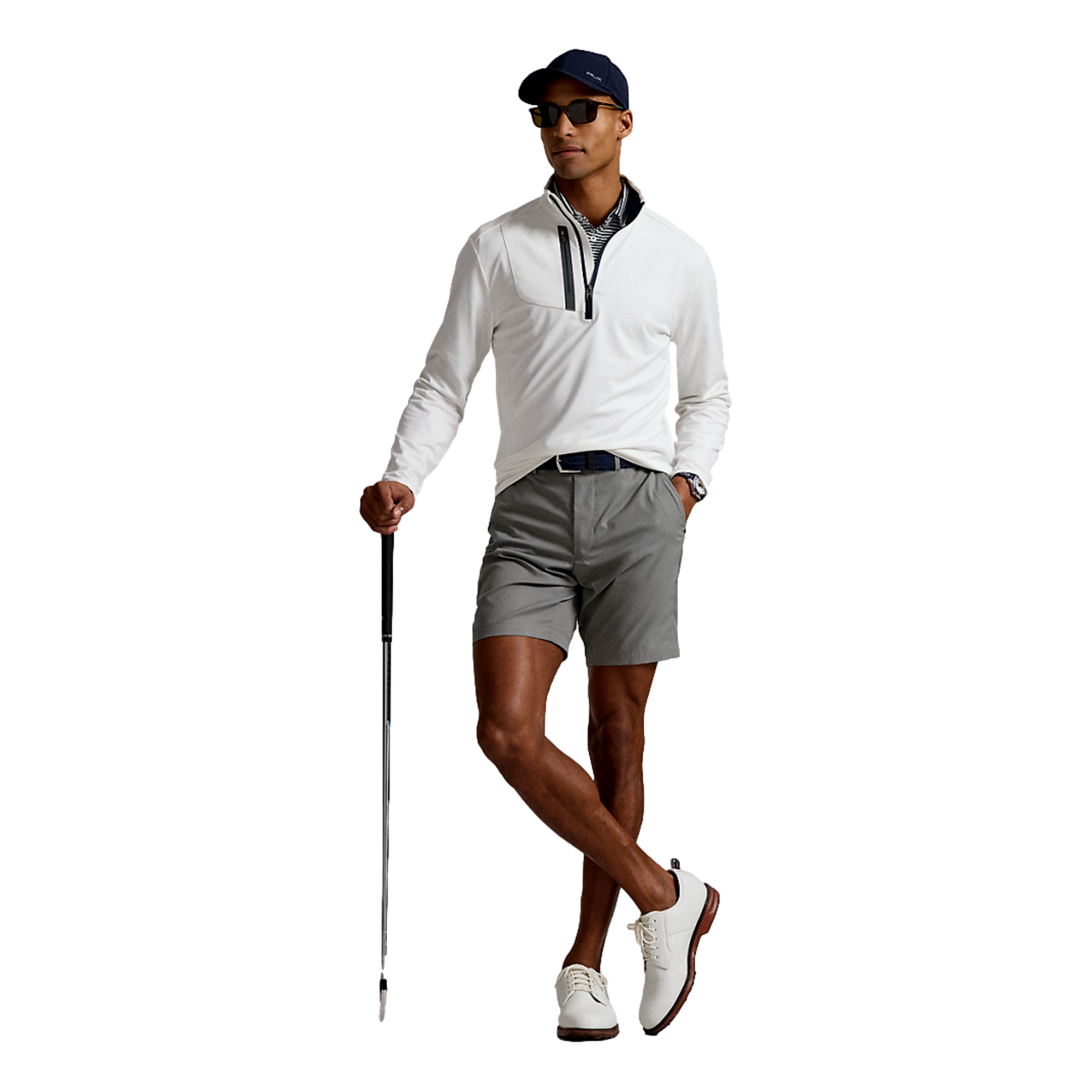 Luxury Performance Men's Golf Quarter Zip Pull Over