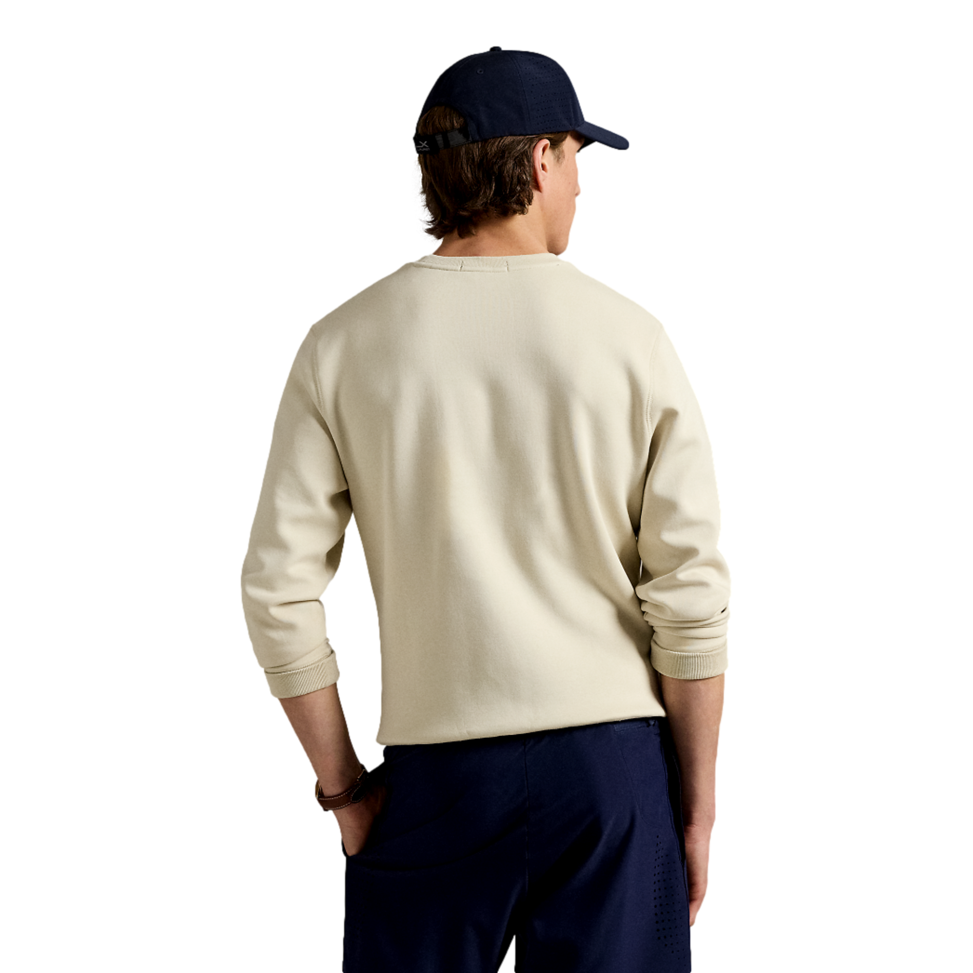 Classic Polo Bear Double-Knit Men's Golf Sweatshirt