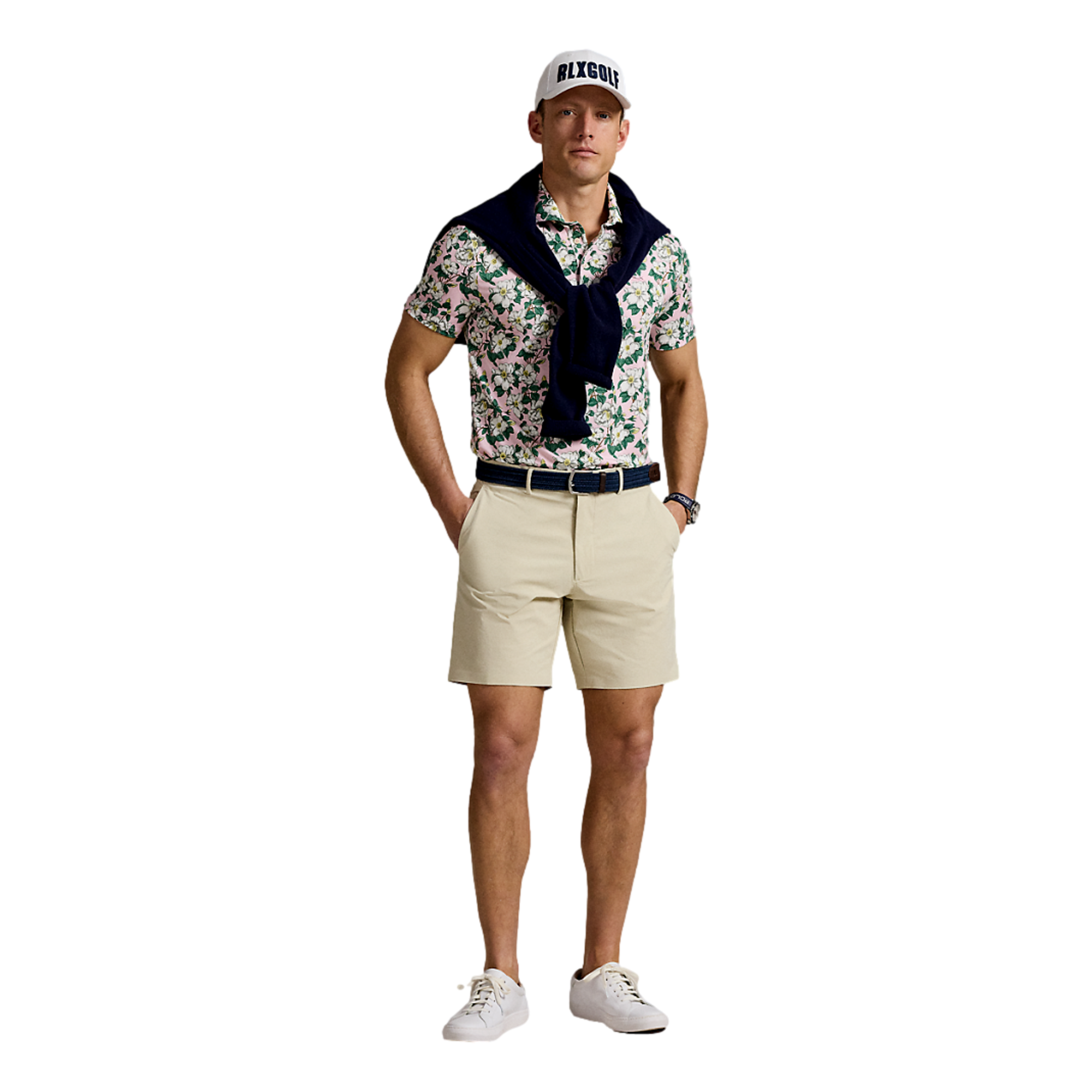 On Course Men's 8" Matte Stretch Golf  Shorts