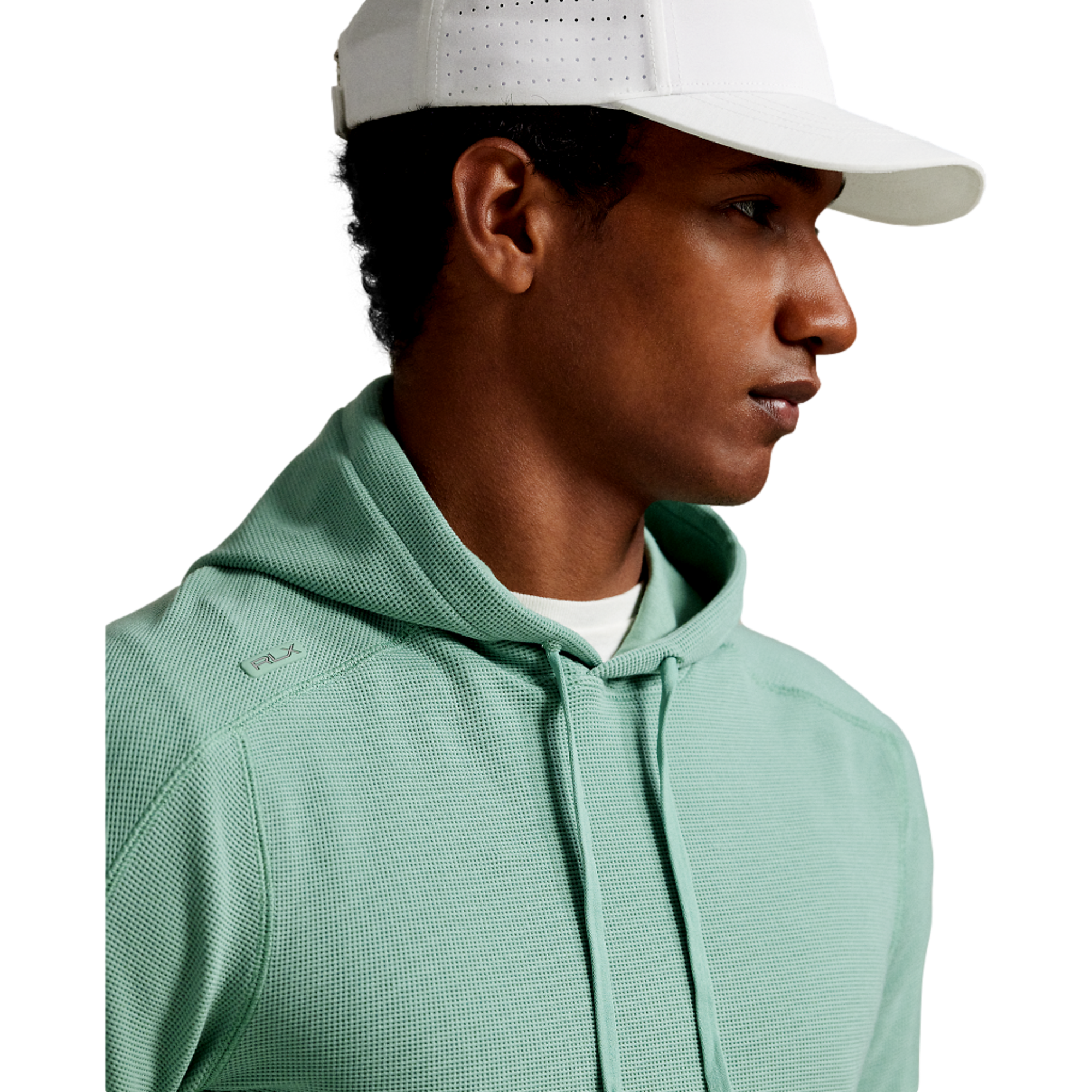 Textured Waffle Men's Golf Hoodie