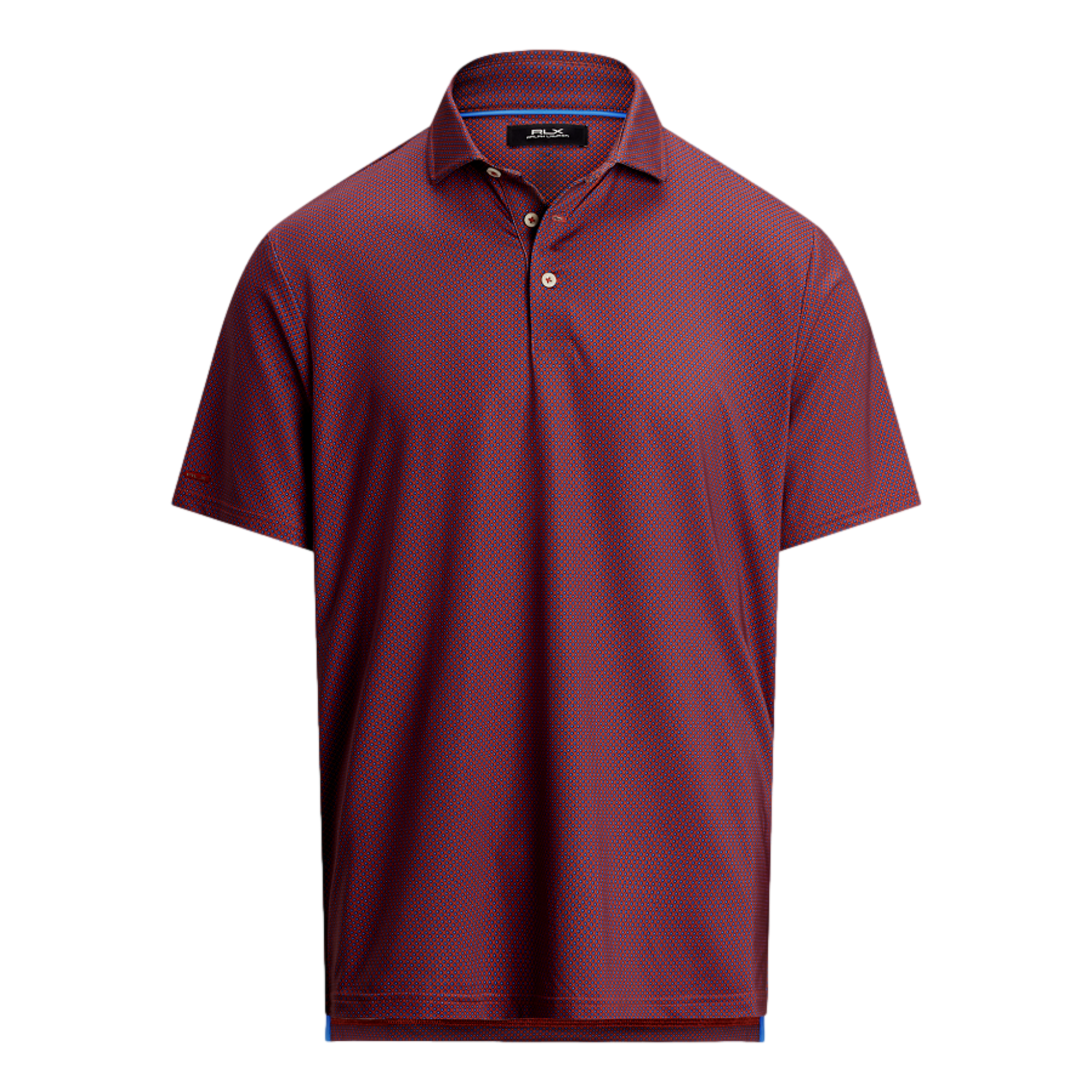 Airflow Lightweight Men's Long Sleeve Short Golf Polo Shirt