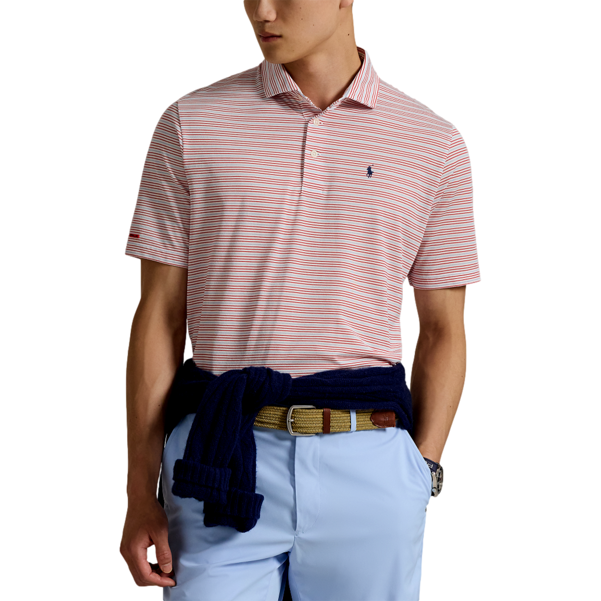 Tour Pique Short Sleeve Men's Golf Polo Shirt
