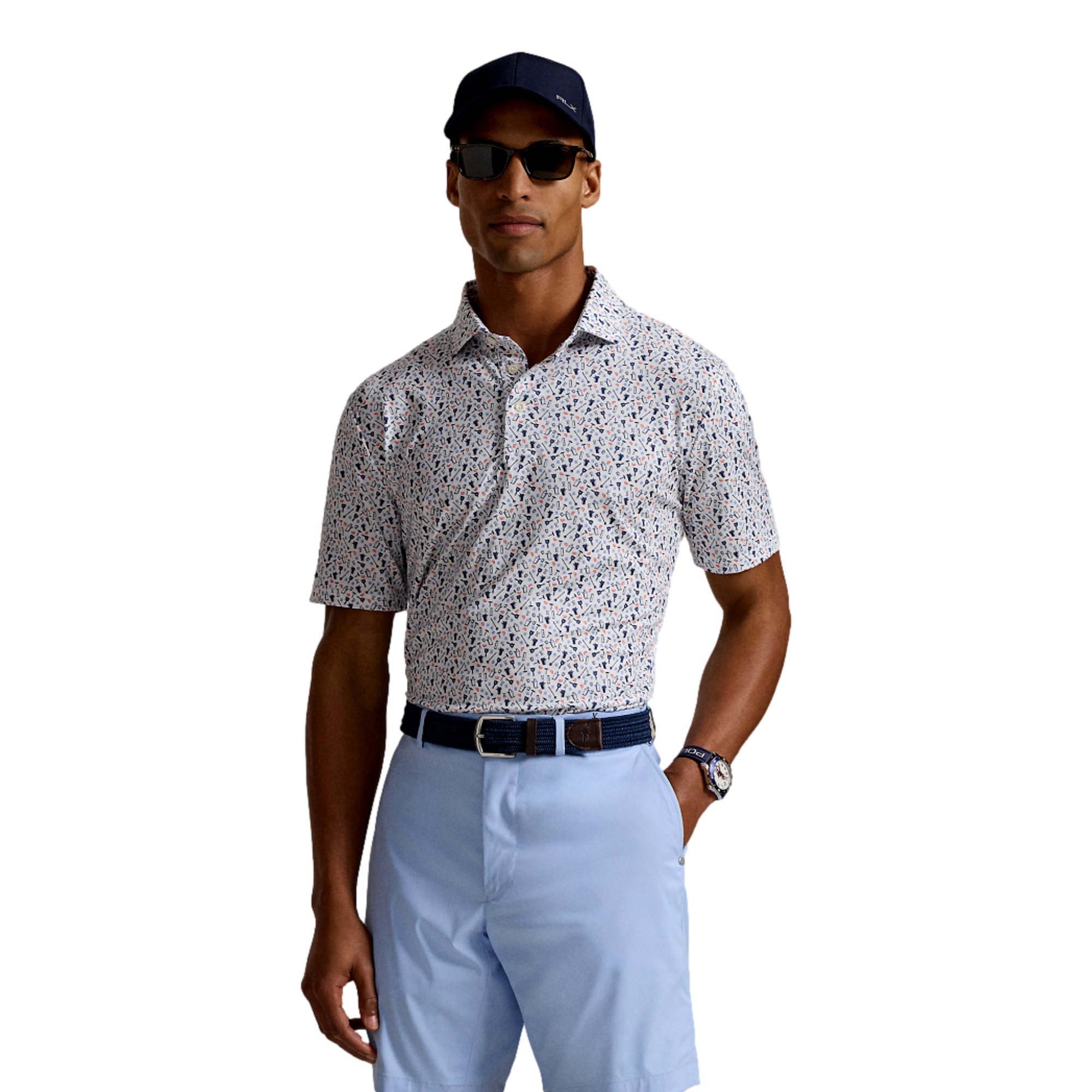 Airflow Jersey Short Sleeve Men's Golf  Polo Shirt