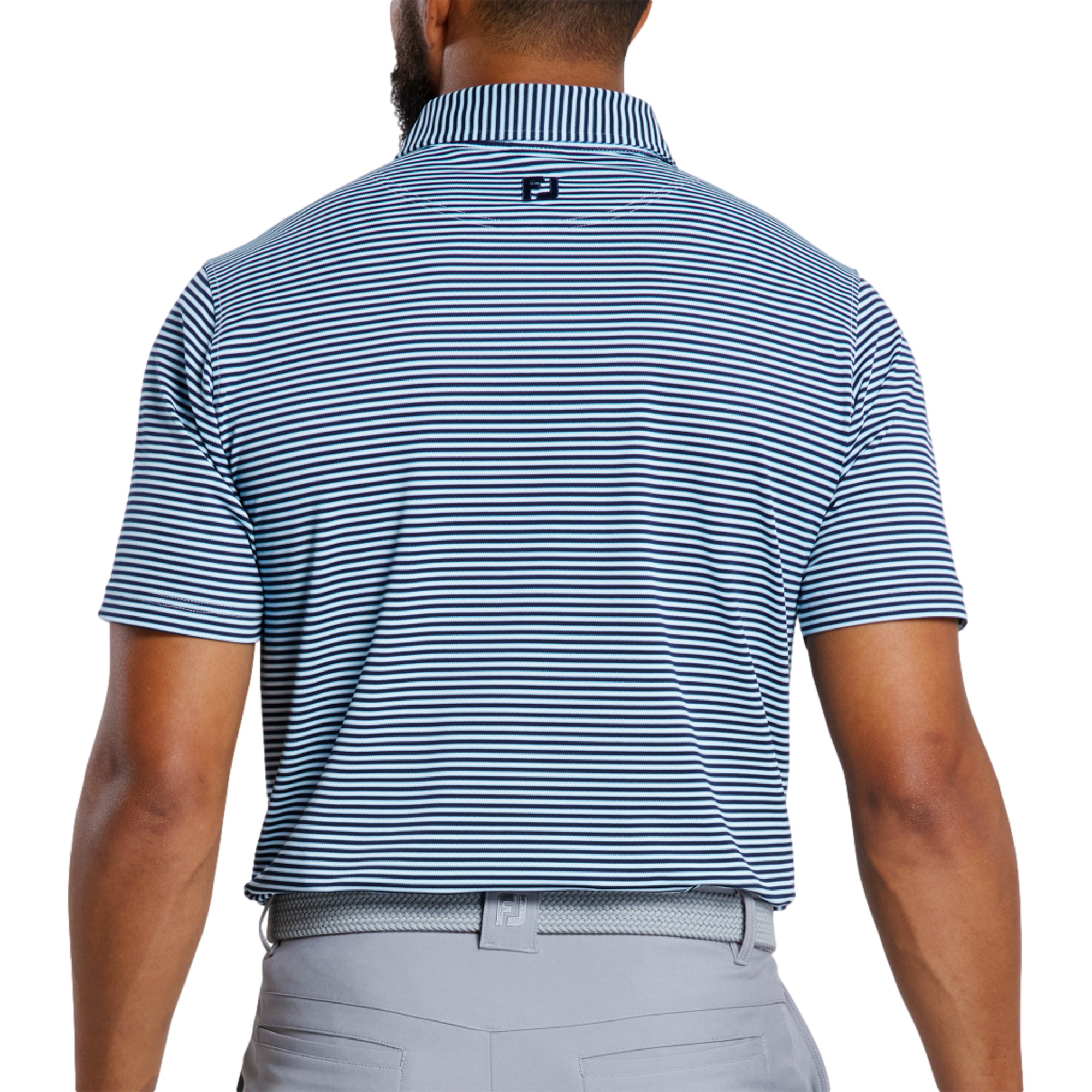 Multi Stripe Stretch Pique Shirt