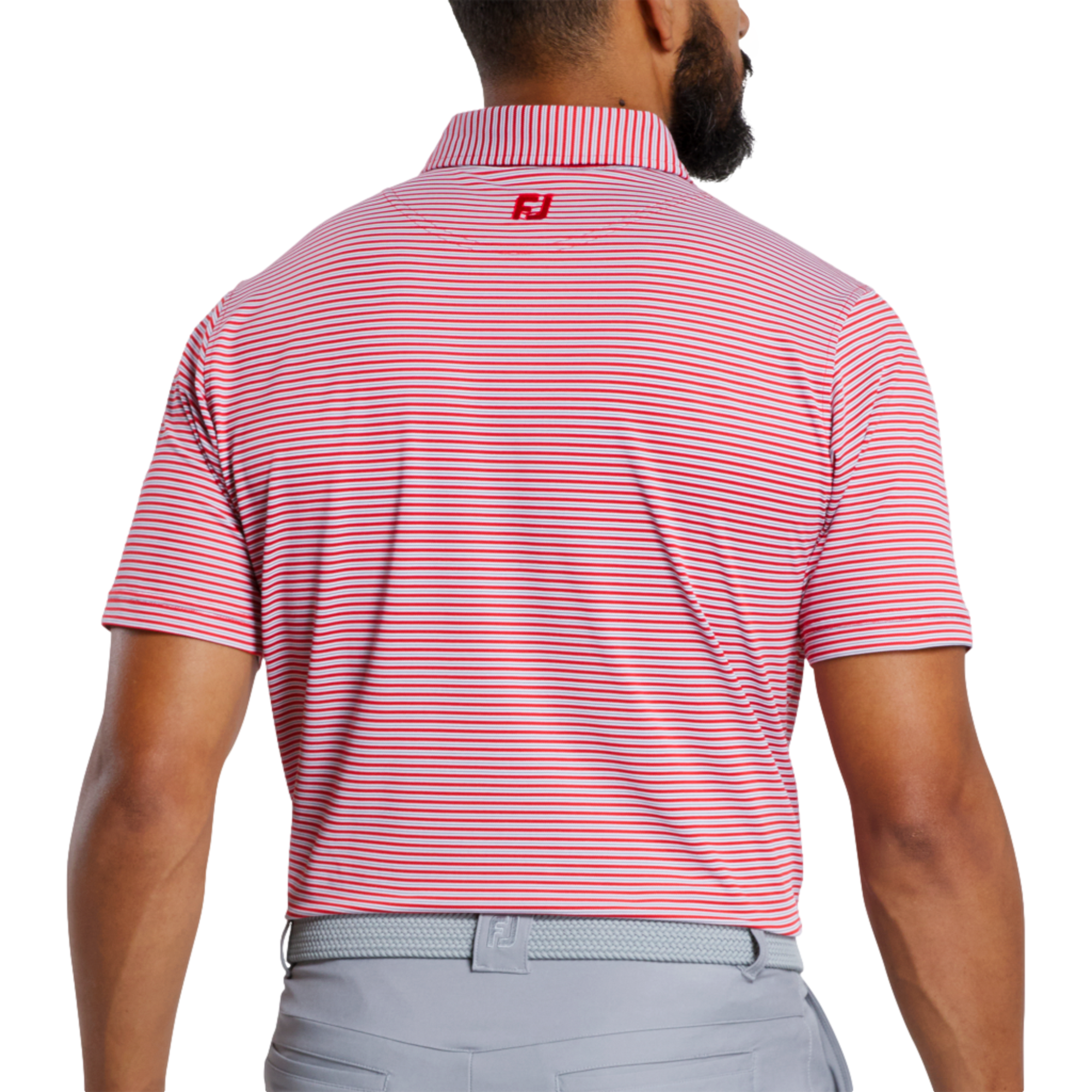 Multi Stripe Stretch Pique Shirt