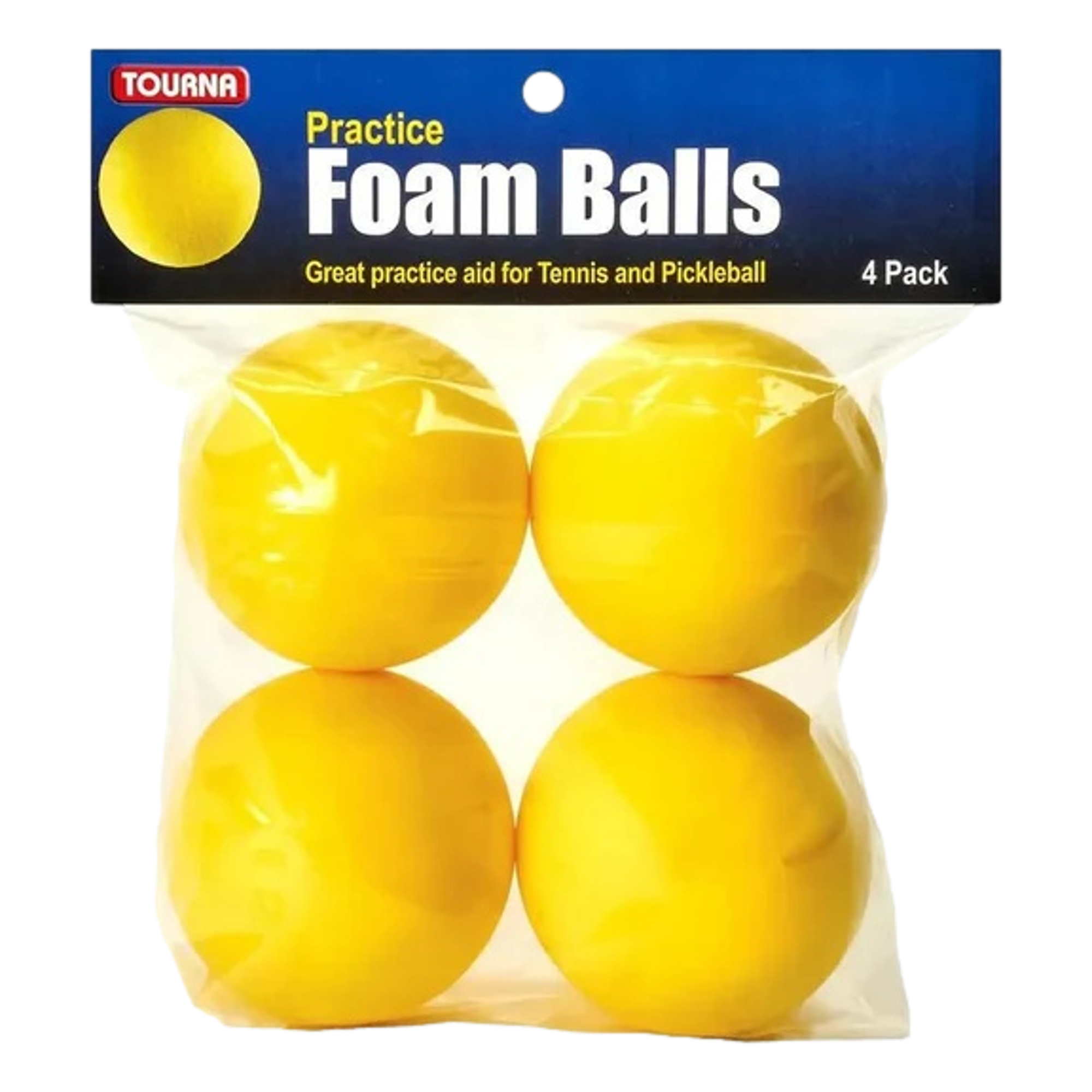 Sampras Foam 4pk Practice Pickleball Balls