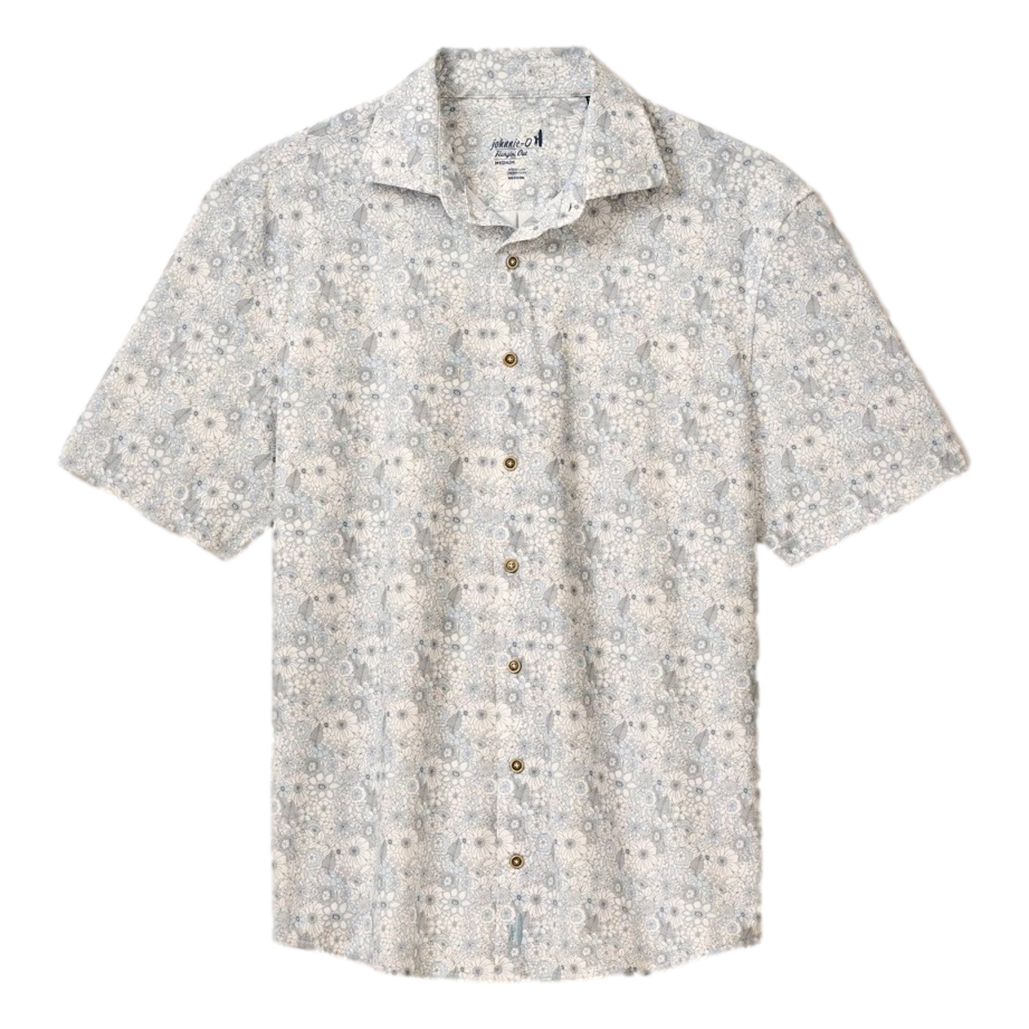 Kayce Woven Button Up Camp Shirt