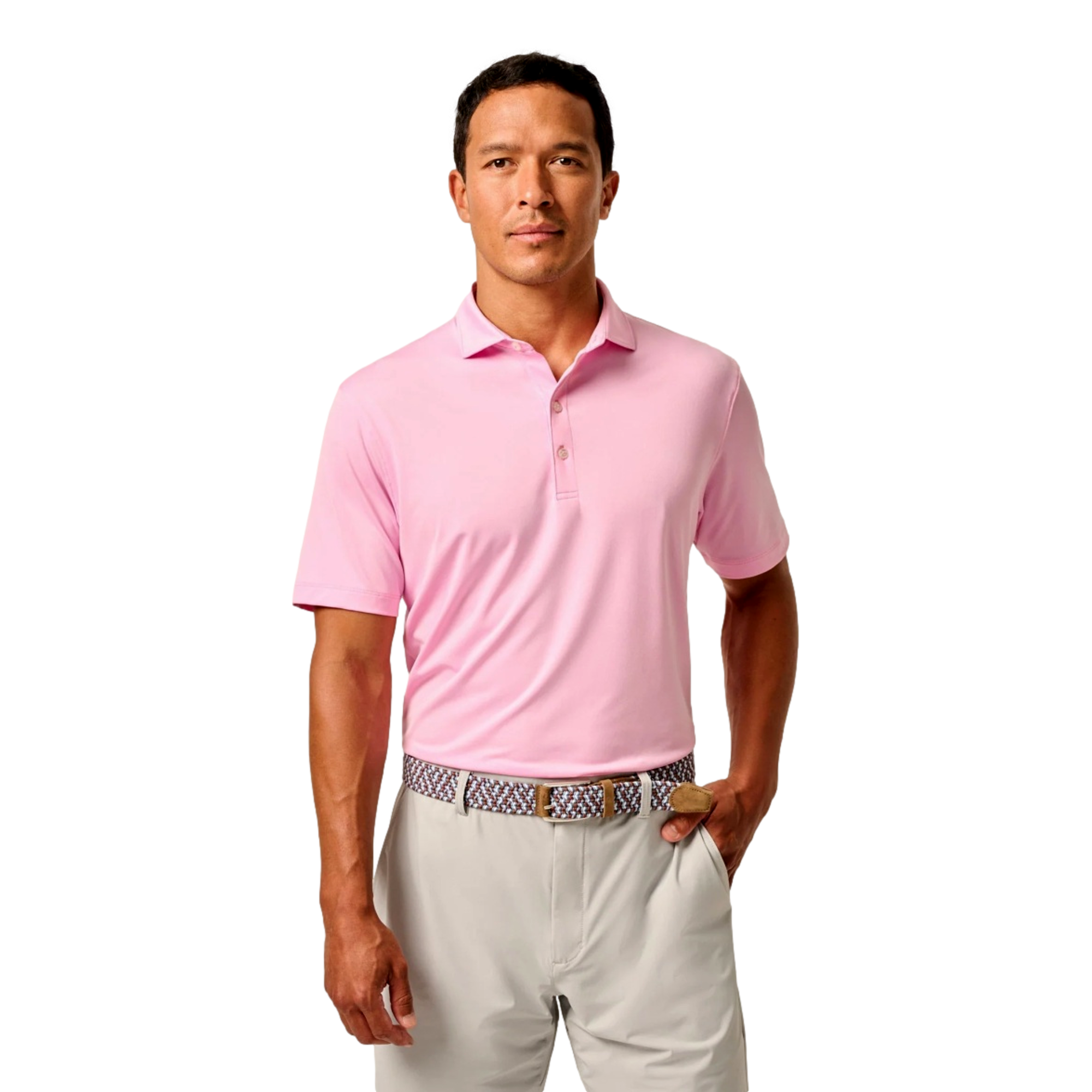 Johnnie-O Birdie Men's Short Sleeve Golf Polo Shirt