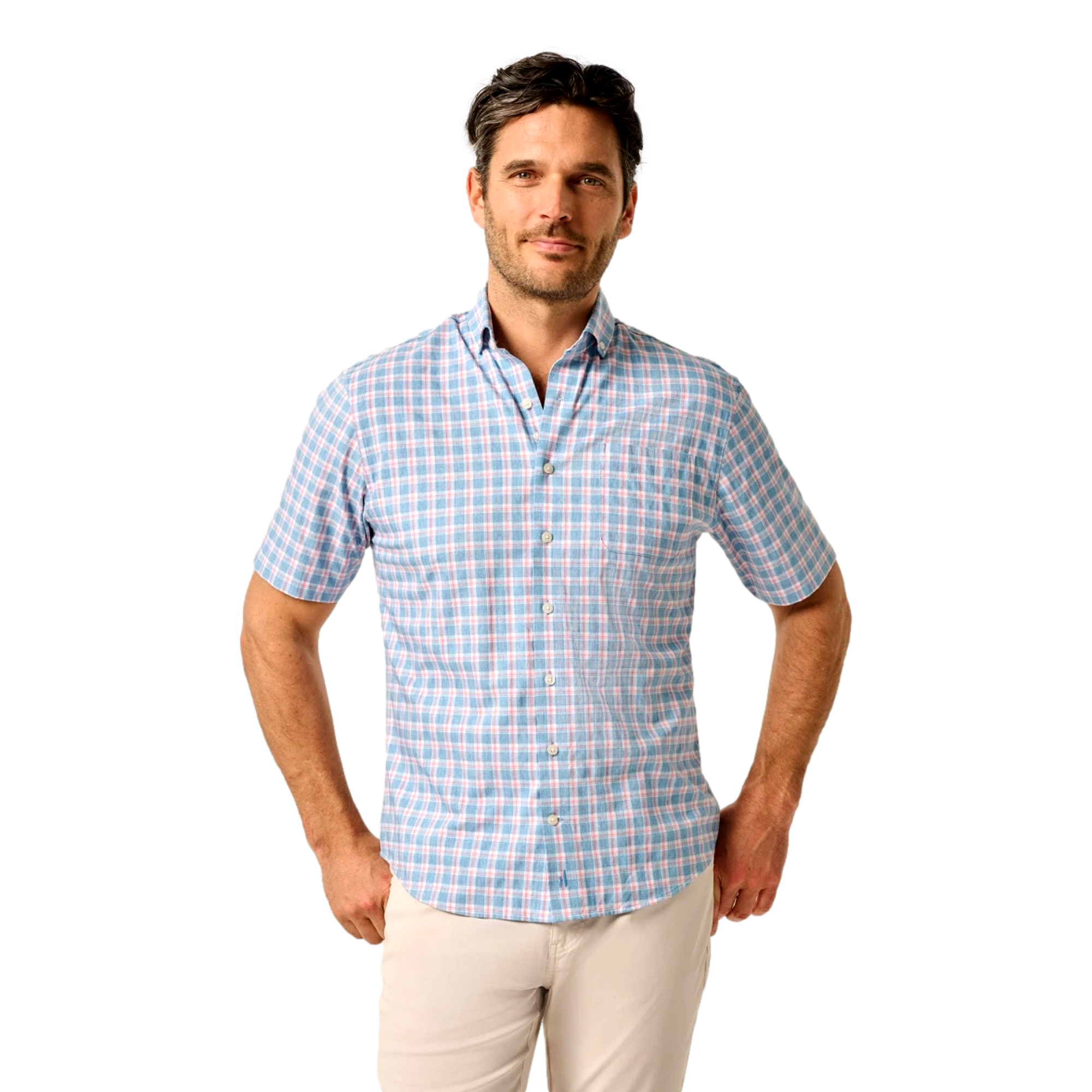 Dane Short Sleeve Button Up Shirt