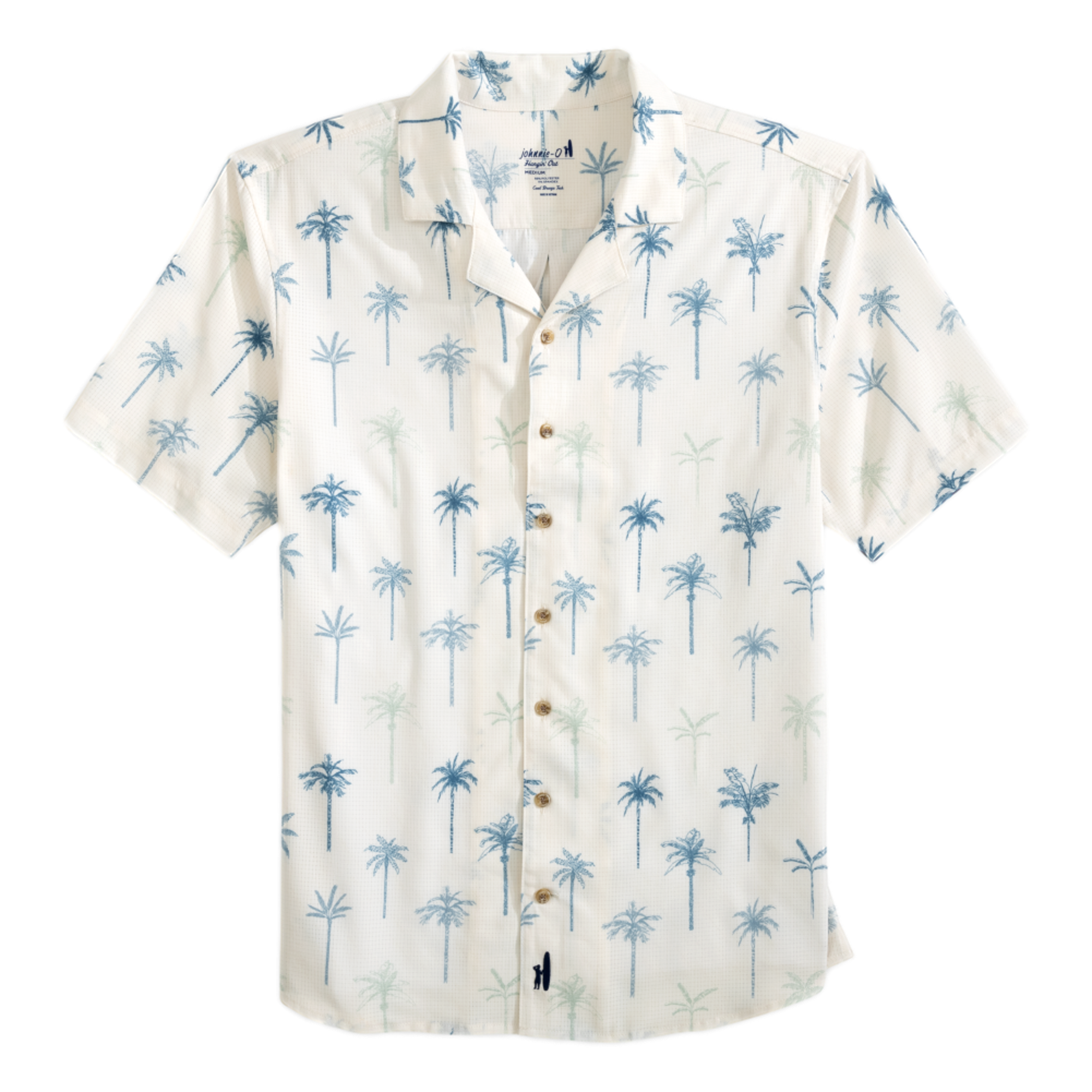 Willie Woven Camp Polo Shirt