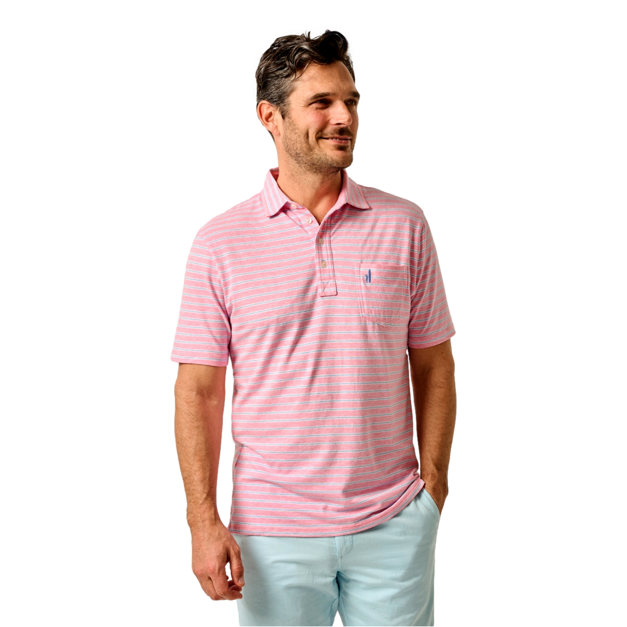 Matthis Petal Men's Golf Polo Shirt