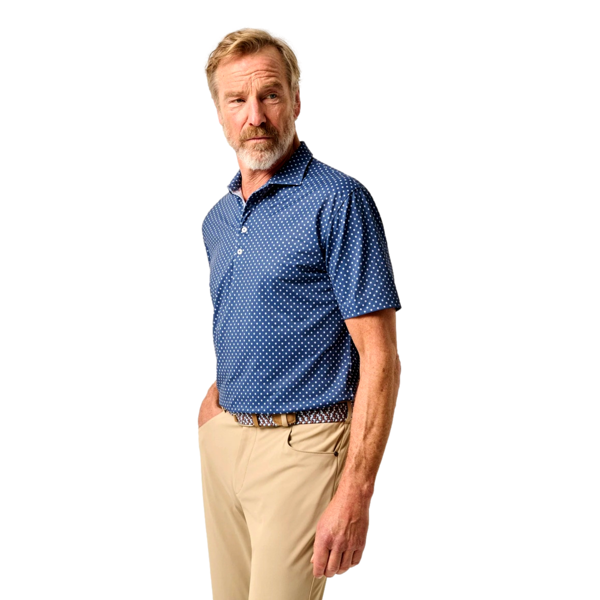 Daisy Men's Golf Polo Shirt