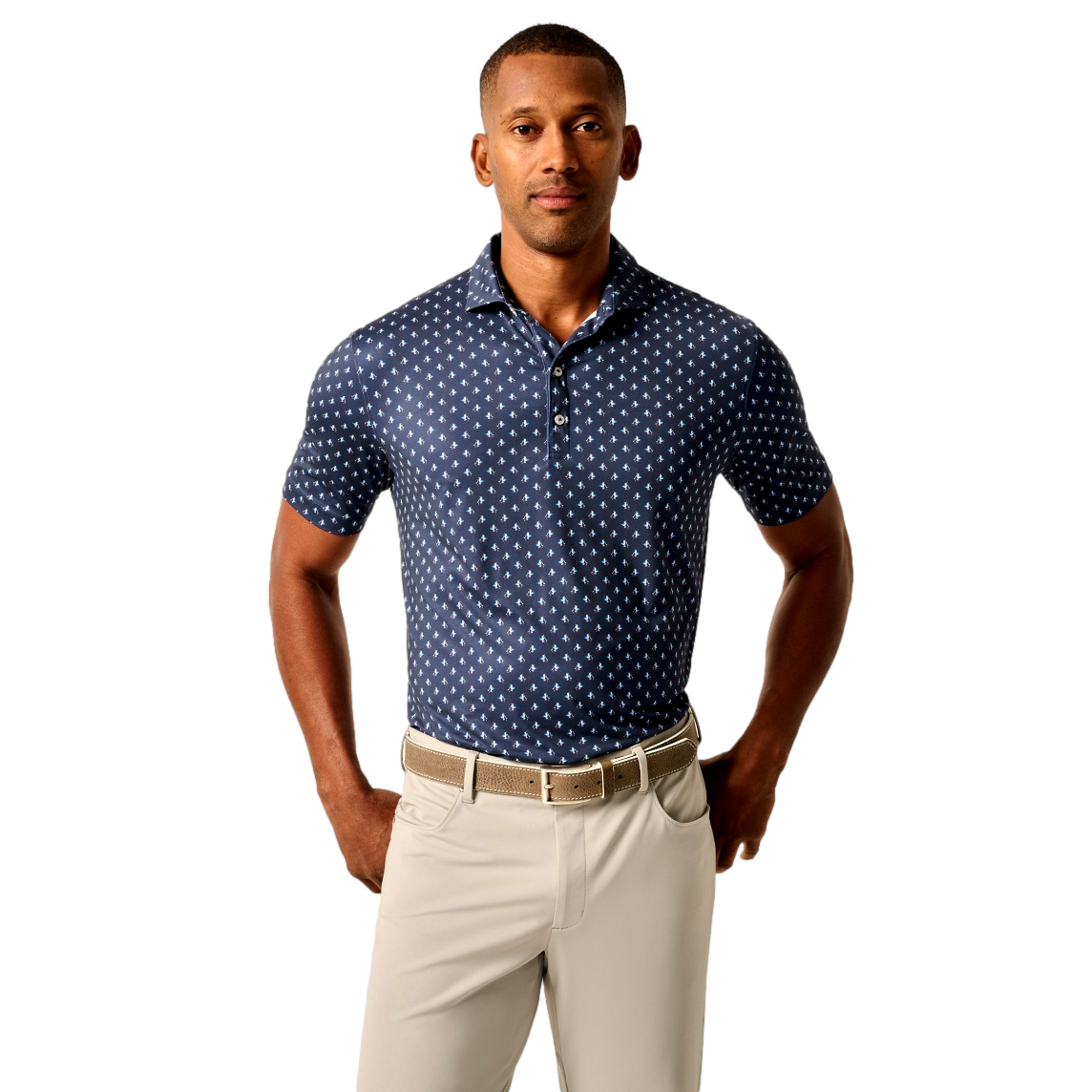 For The Birdies Men's Golf Polo Shirt