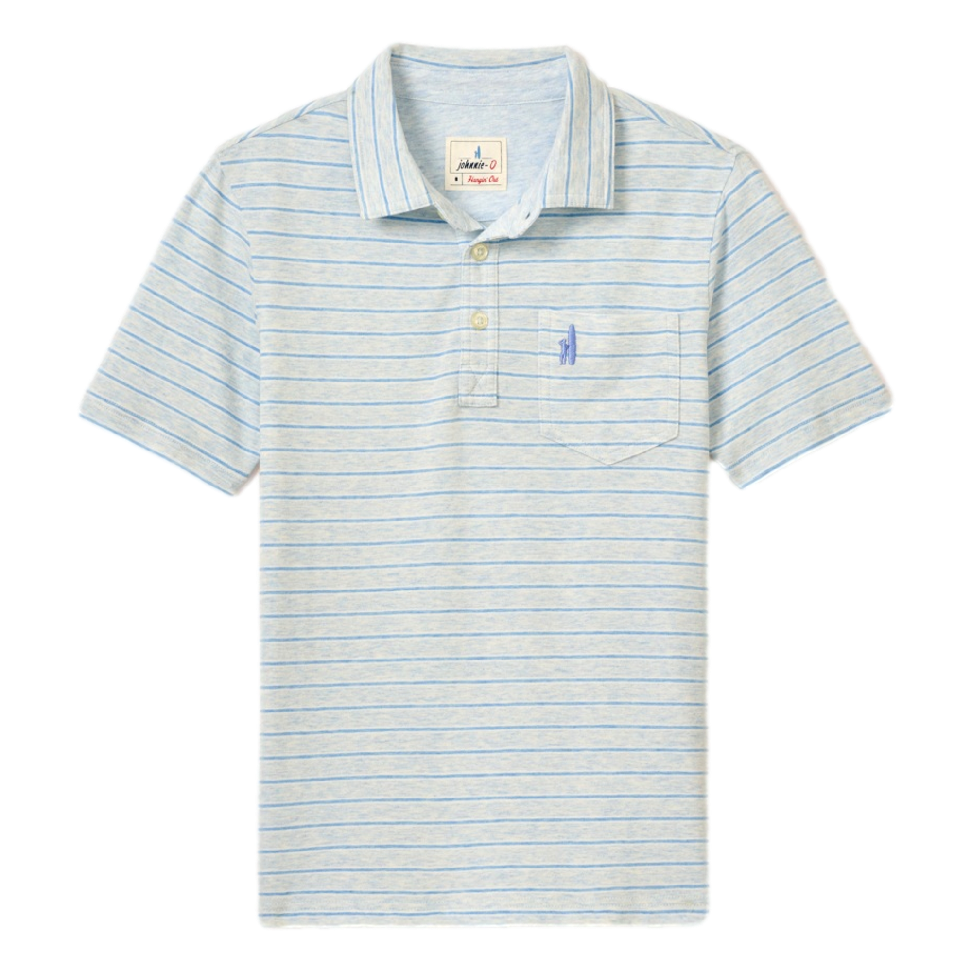 Original 4-Button Matthis Stripe Junior Polo Shirt