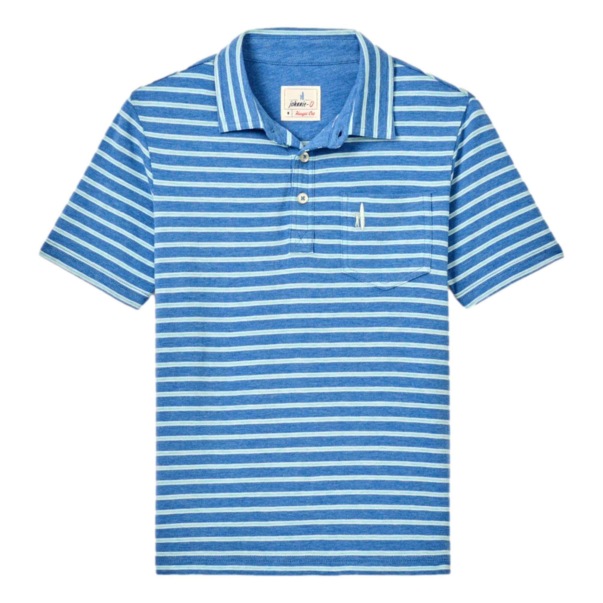 Original 4-Button Matthis Deep Ocean Junior Polo Shirt