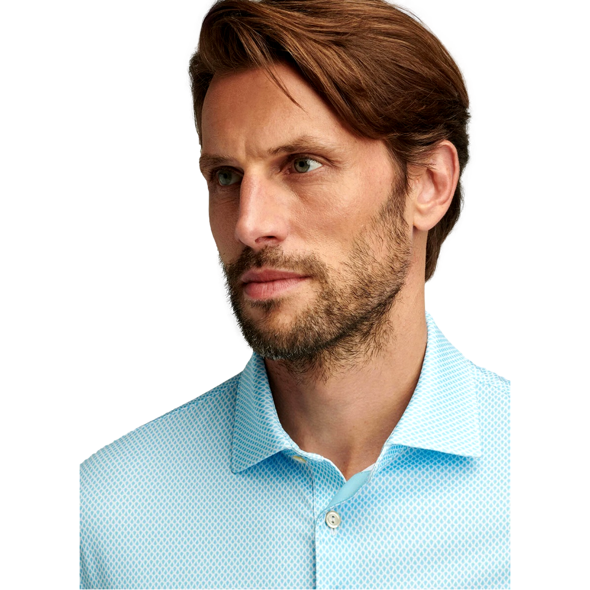 City Of Oaks Performance Jersey Men's Golf Polo Shirt