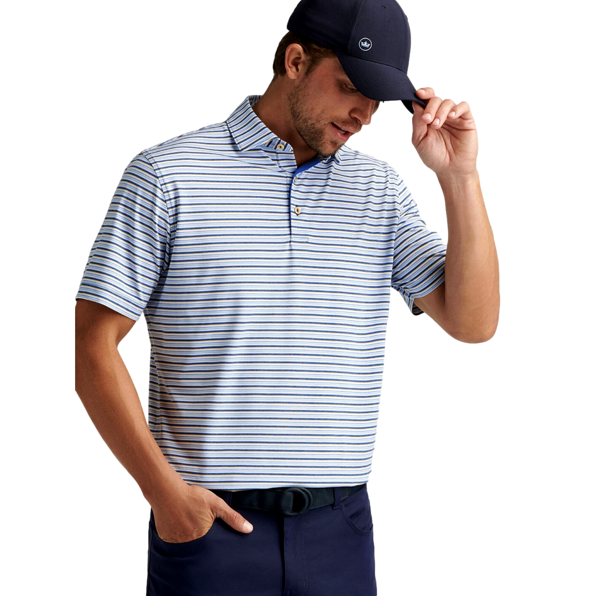 Avent Performance Jersey Men's Golf Polo Shirt
