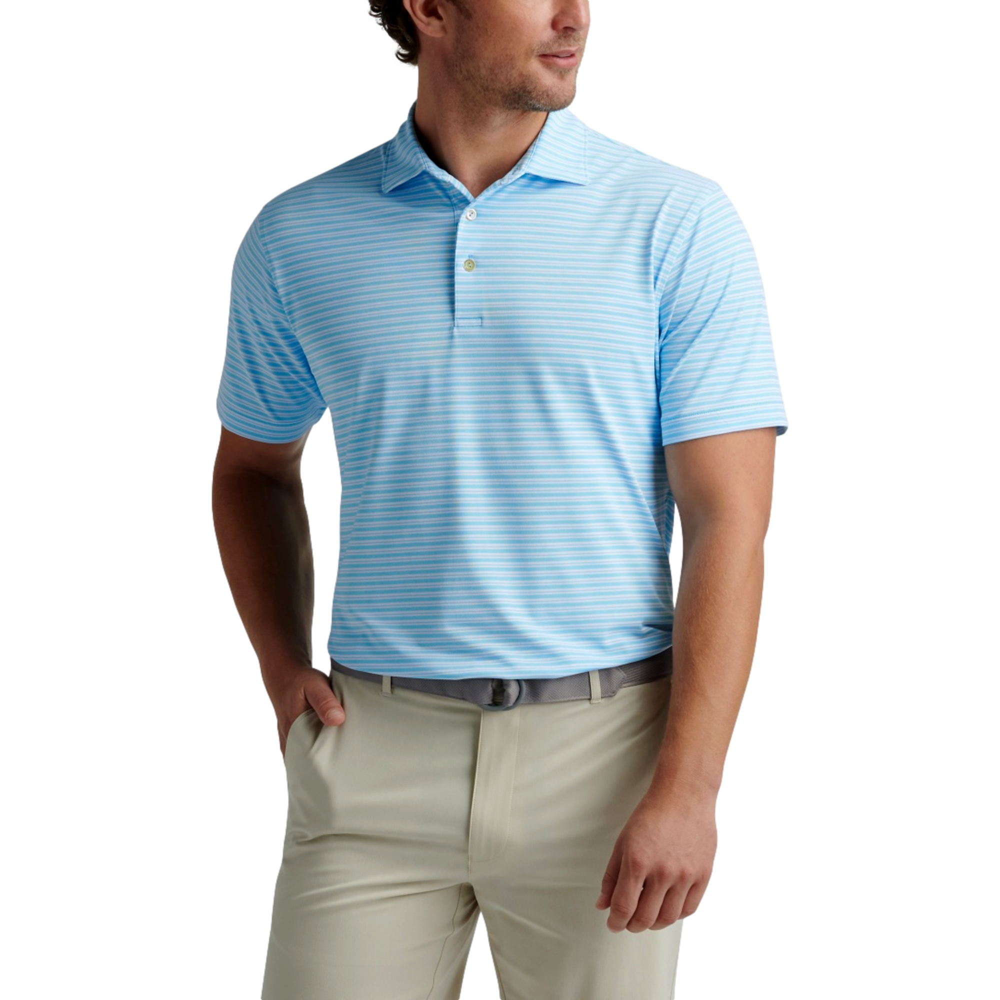 Dellroy Performance Mesh Men's Golf Polo Shirt