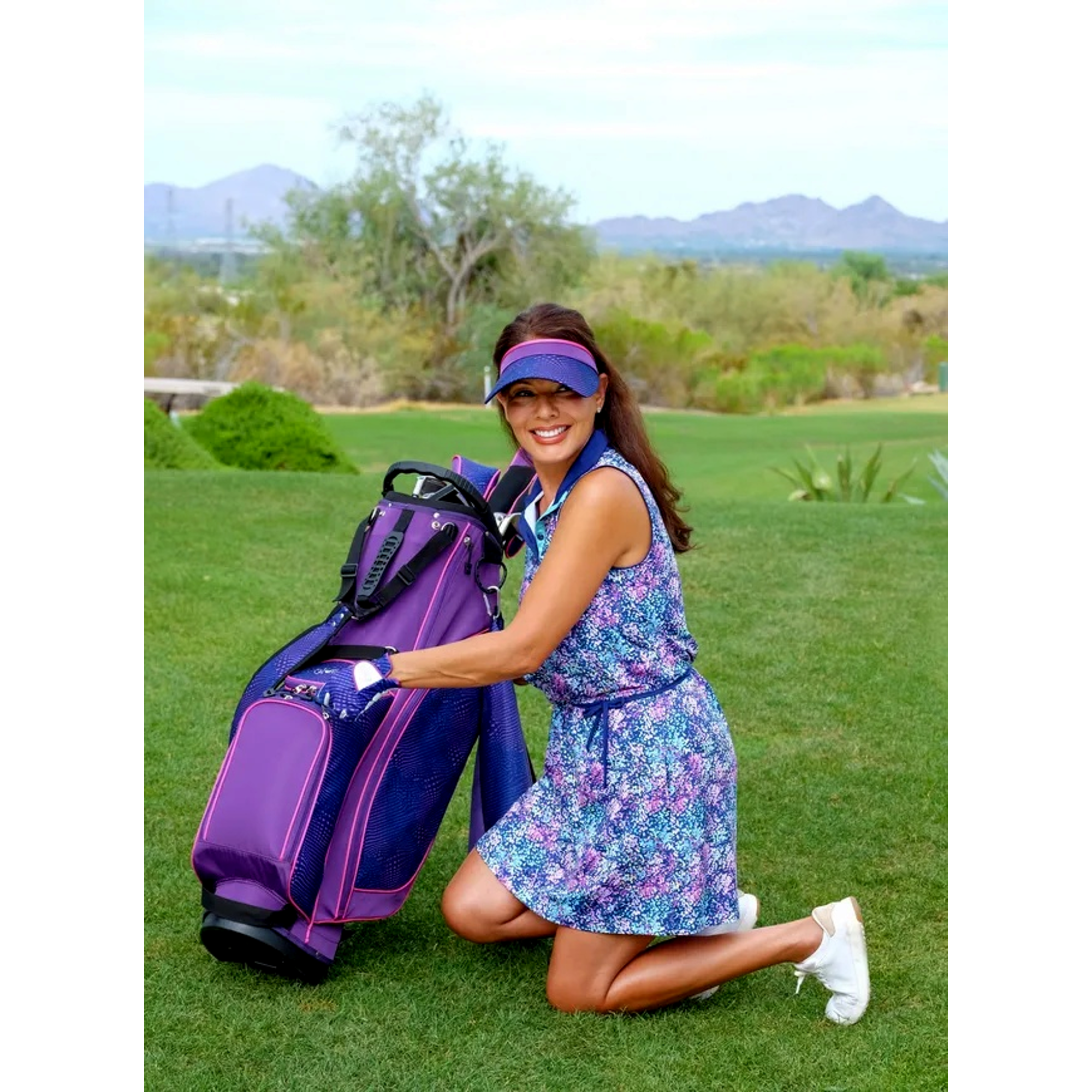 Digital Dusk Stand Golf Stand Bag