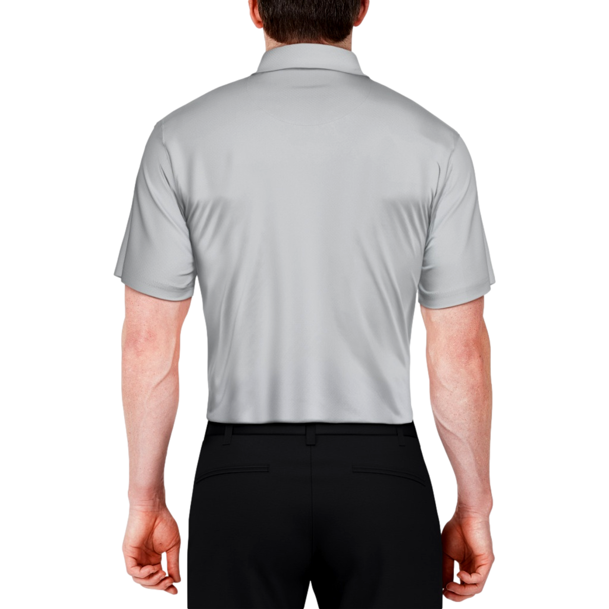 Marble Ombre Printed Polo Shirt
