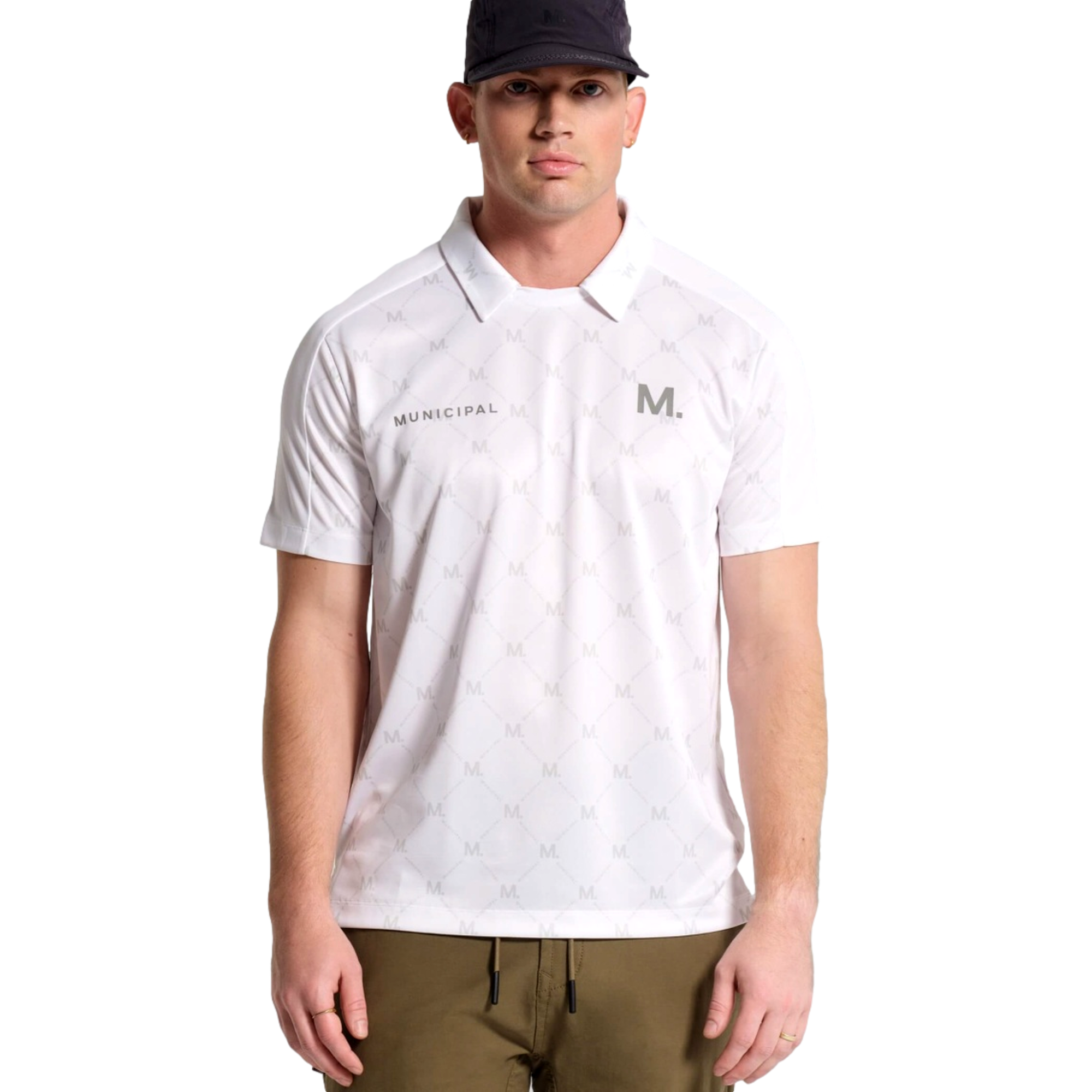 Sportcross Crested Crew Men's Short Sleeve Golf Polo Shirt