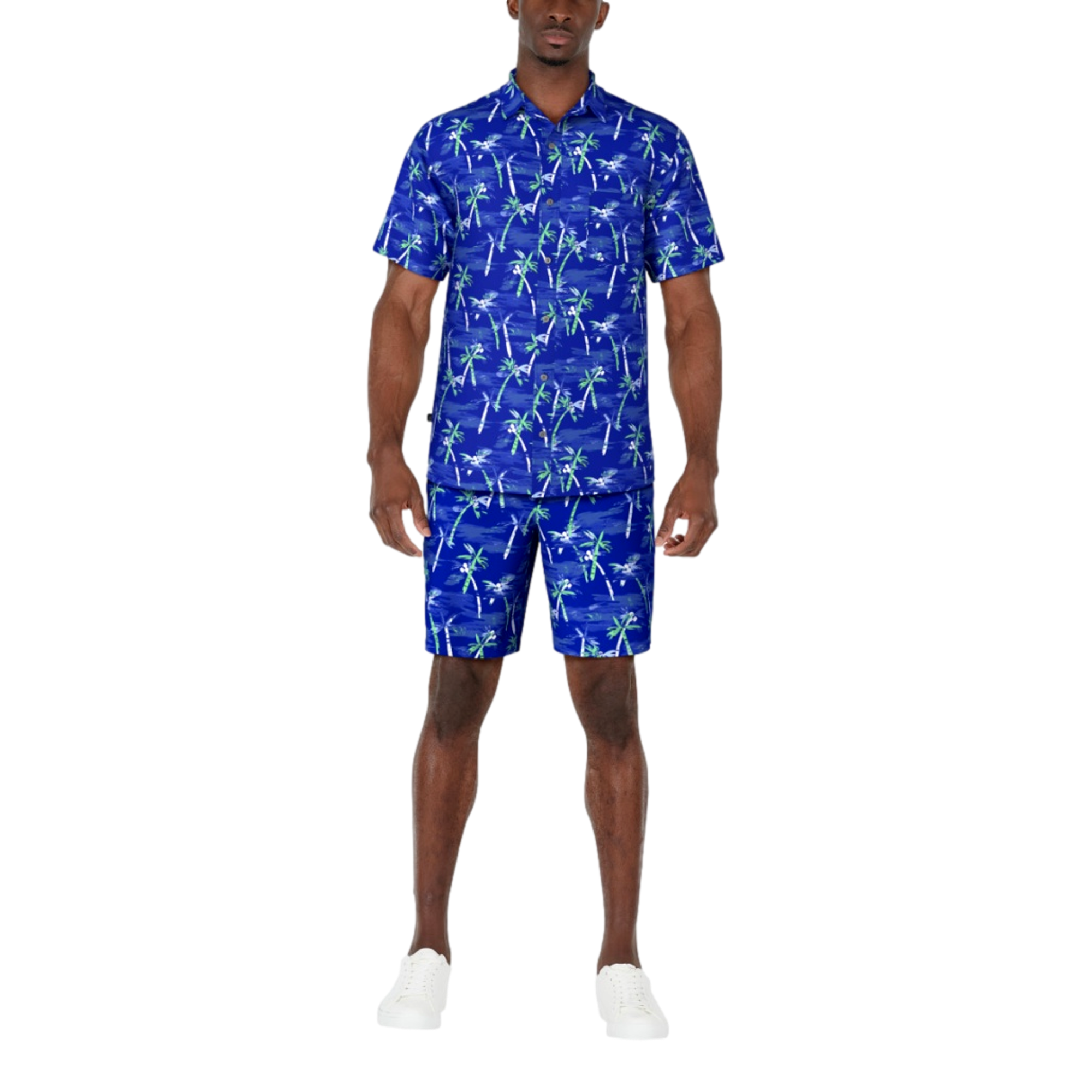 Watercolor Palm Trees Top