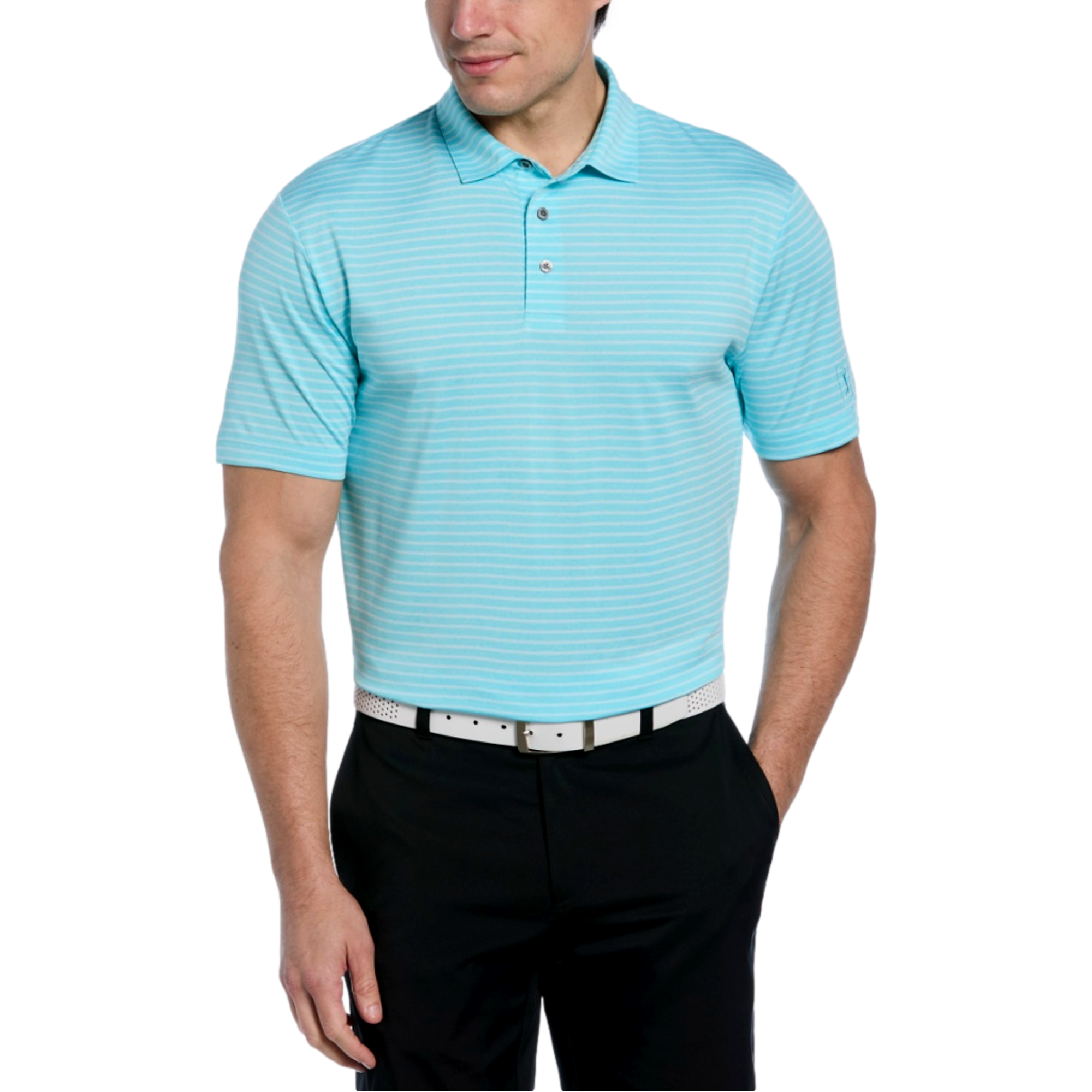 Heather Feeder Polo Shirt