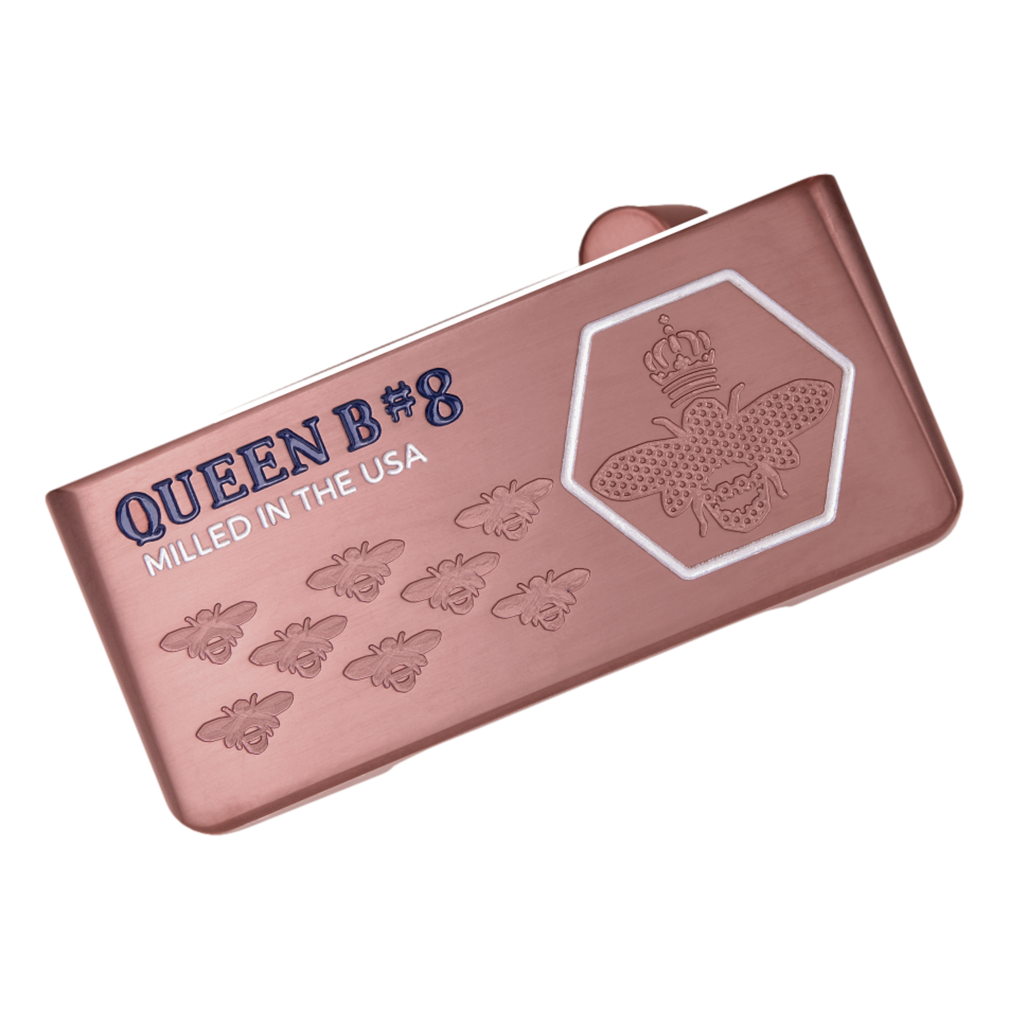 Queen B 8 Mini Plumber's Neck 2025 Putter