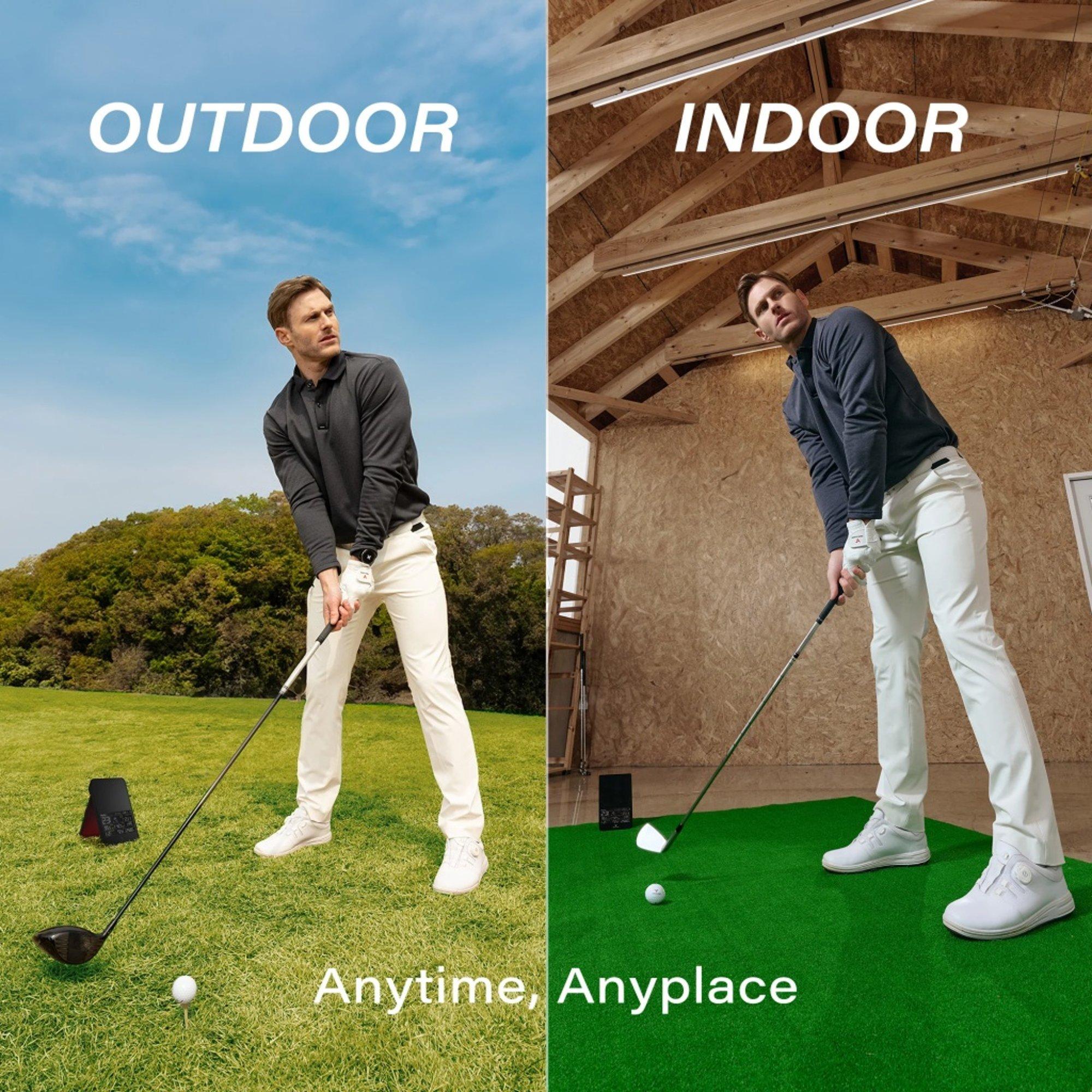 SC4 PRO Launch Monitor & 3D Driving Range Simulator