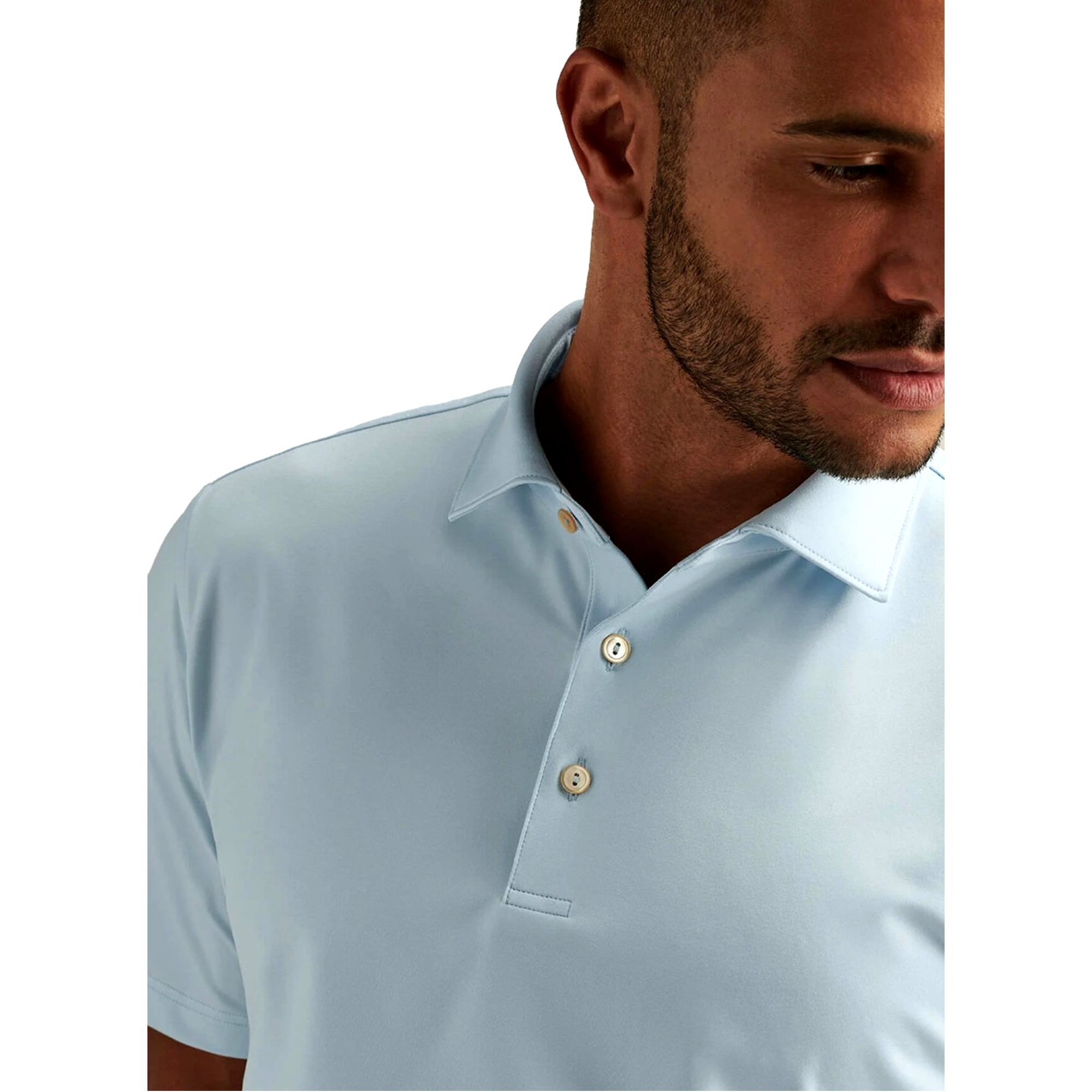 Solid Performance Jersey Polo Shirt