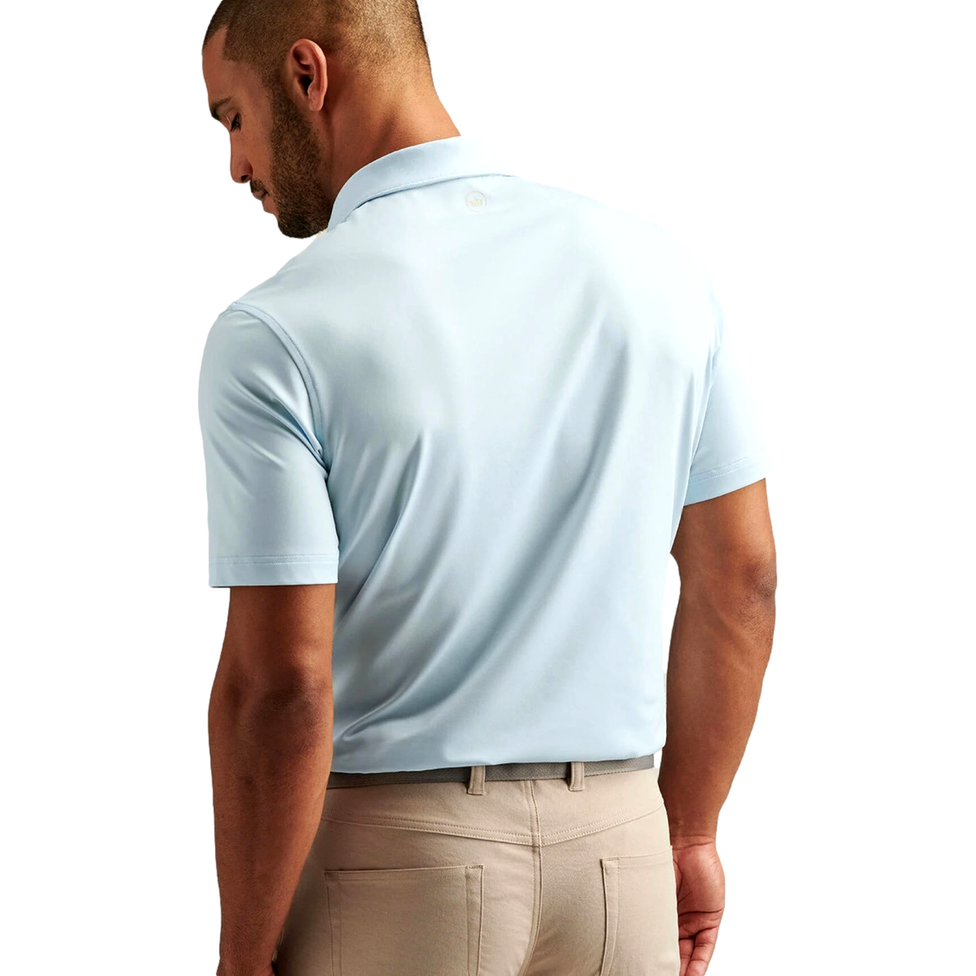 Solid Performance Jersey Polo Shirt