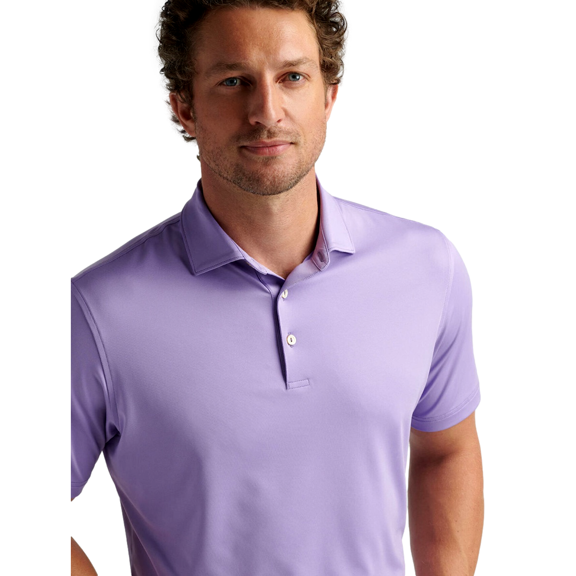 Solid Performance Jersey Polo Shirt