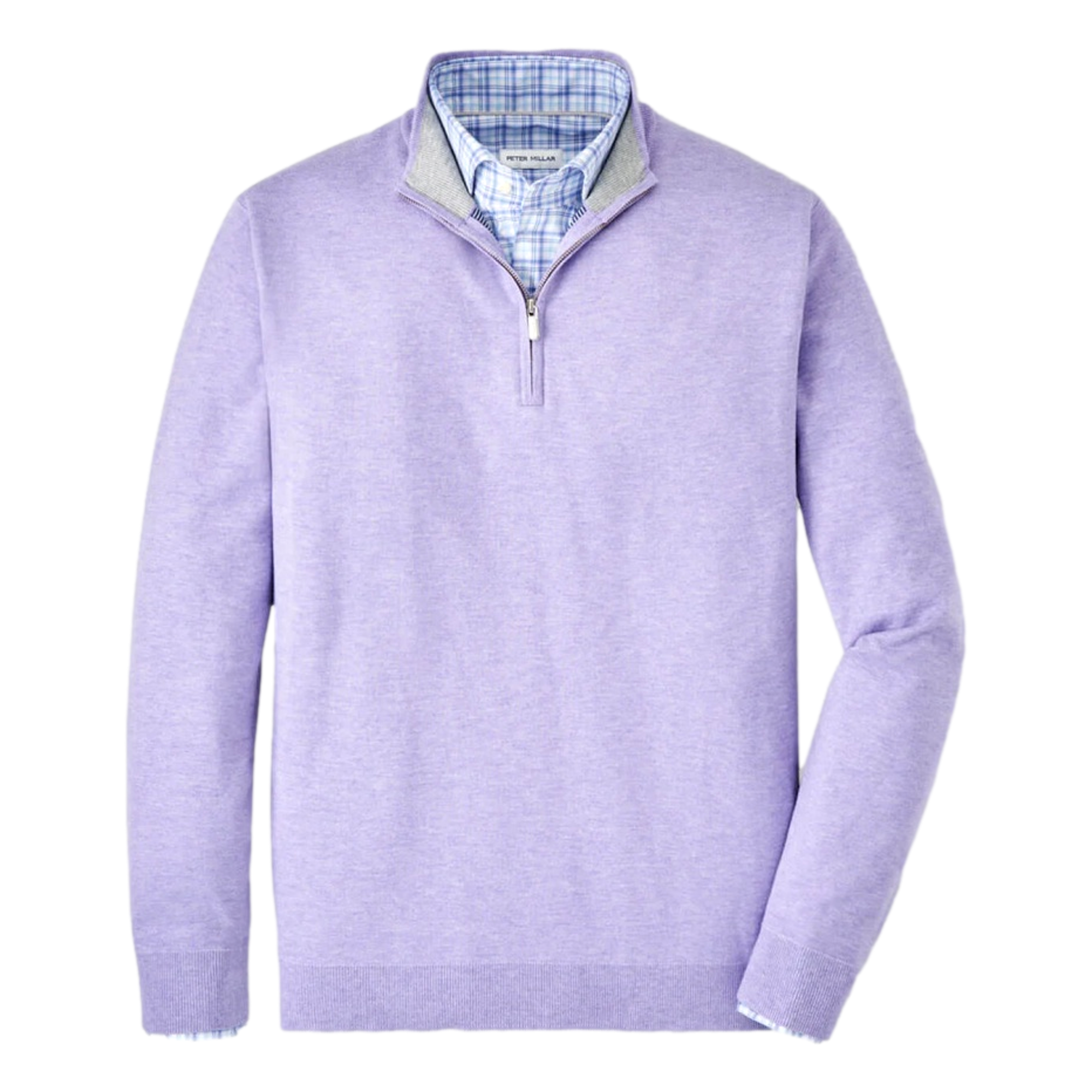 Coolspun Cotton Men's Golf Quarter Zip Sweater
