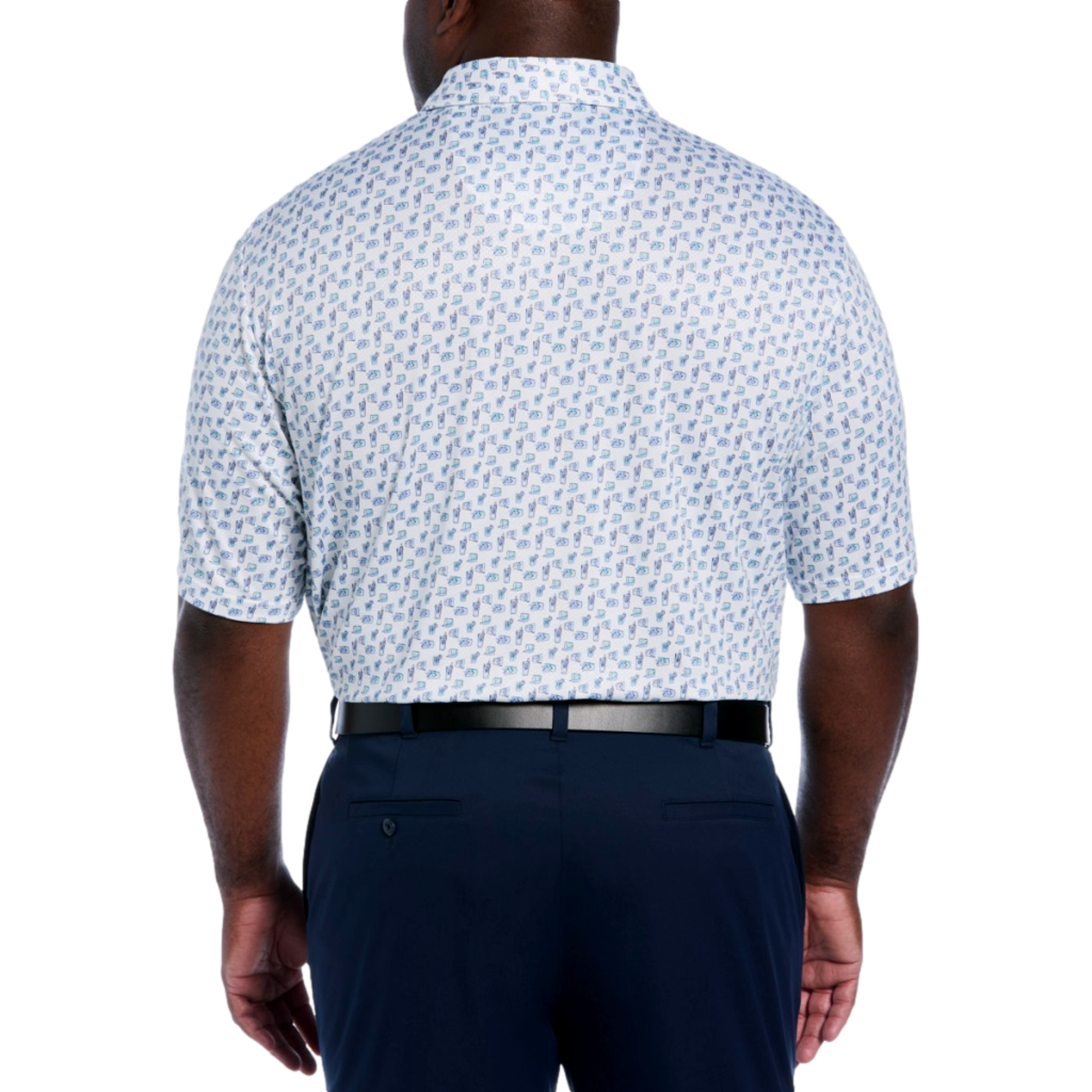Refreshments Printed Polo Shirt - Big & Tall