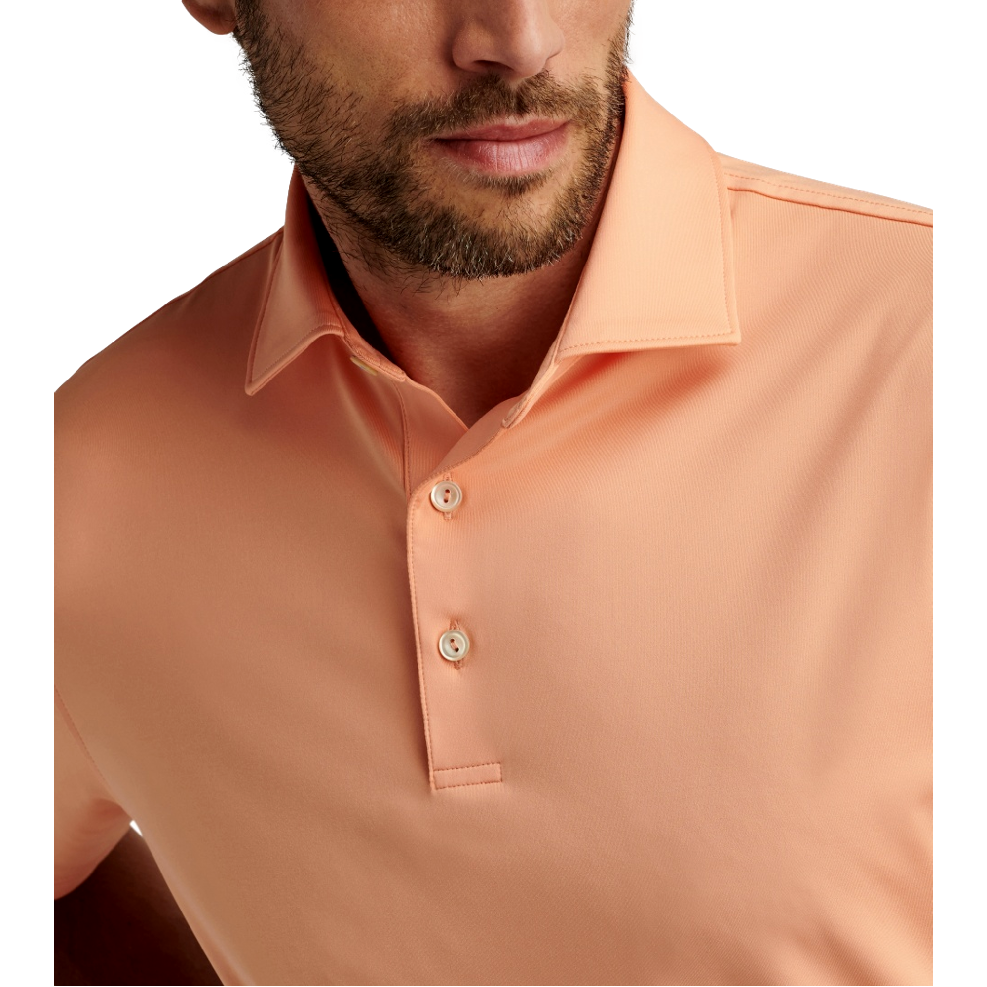 Solid Performance Jersey Polo Shirt