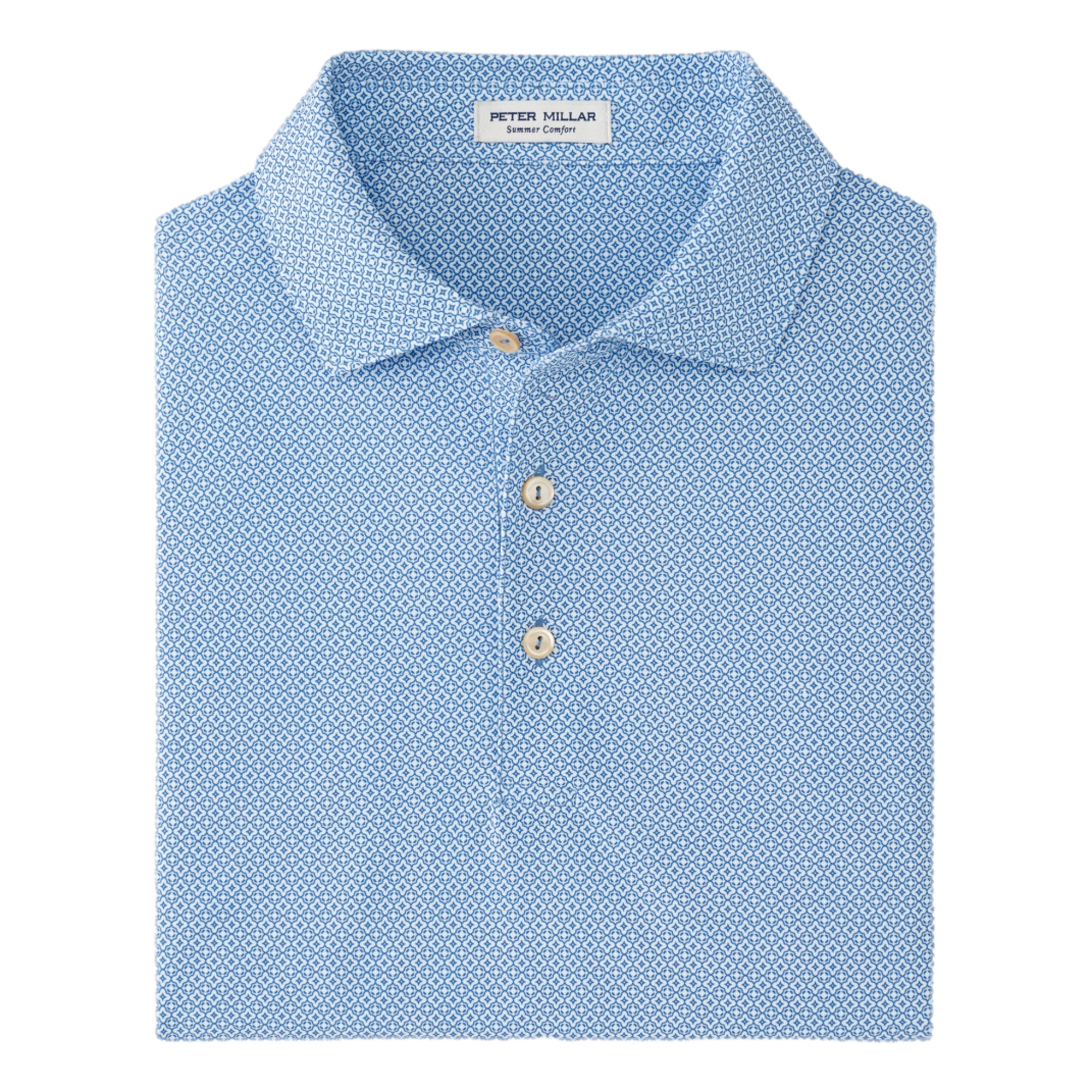 Costa Geo Men's Performance Short Sleeve Golf Polo Shirt
